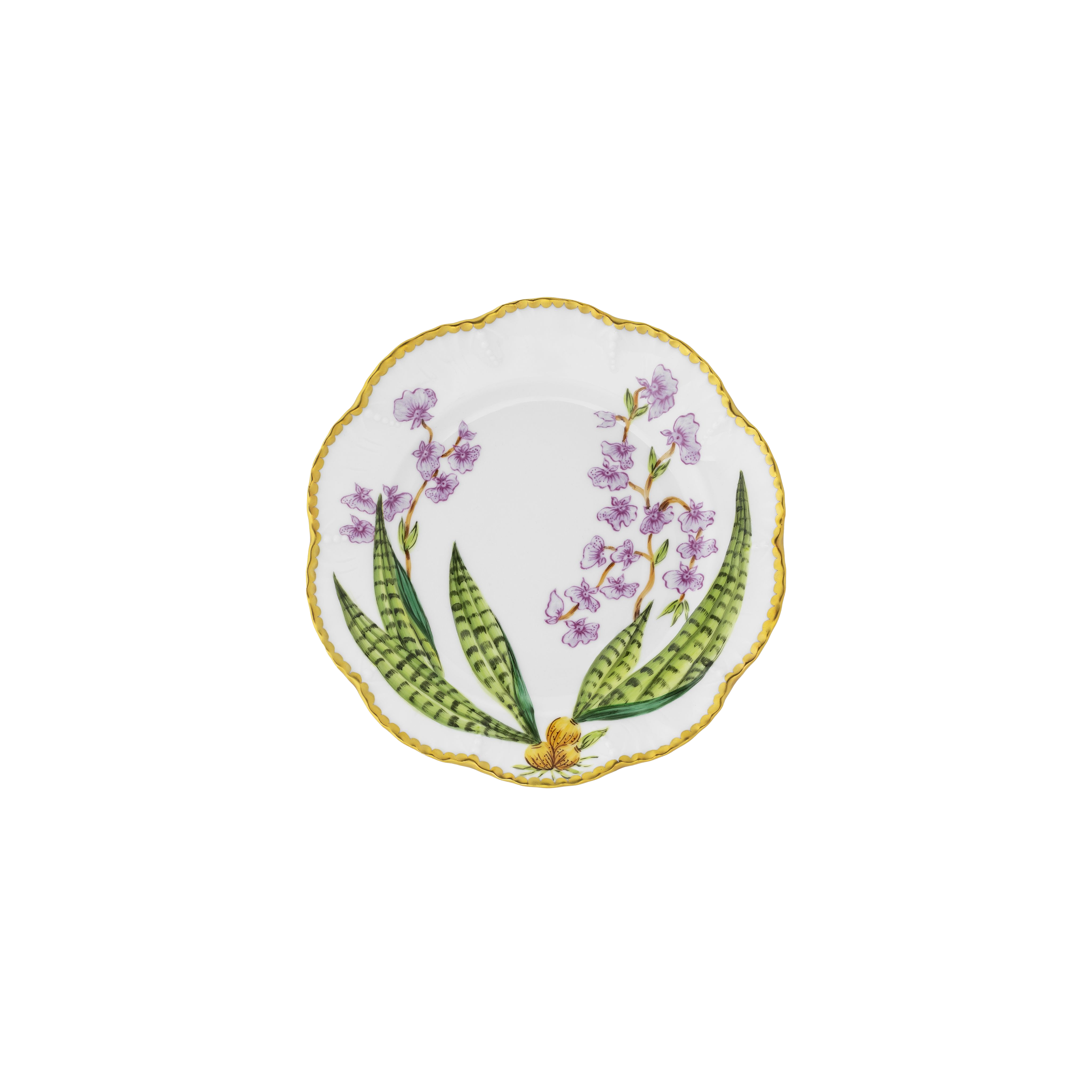 Histoires d'Orchidées - Assiette à pain 02