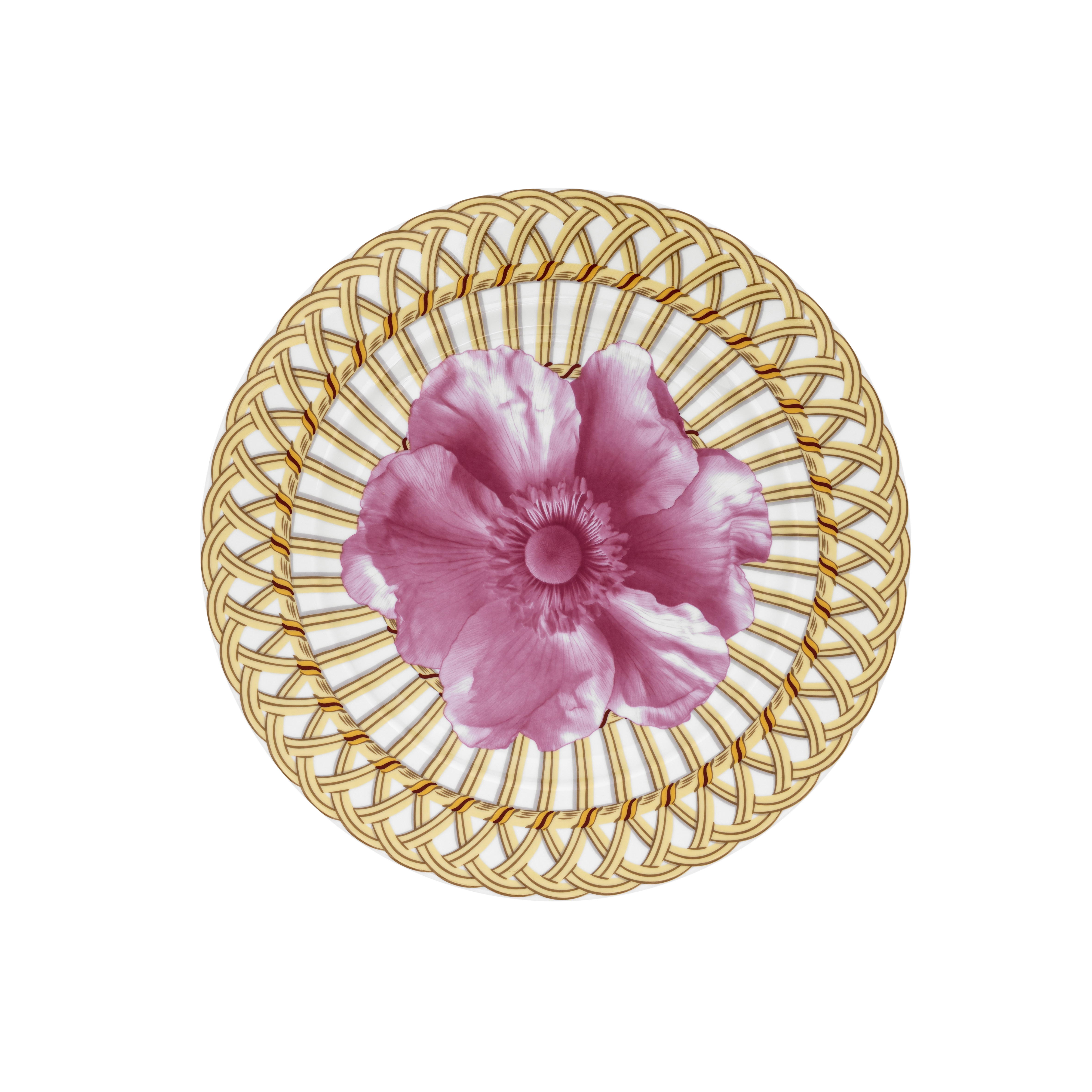 Flower in the cottage - Assiette plate