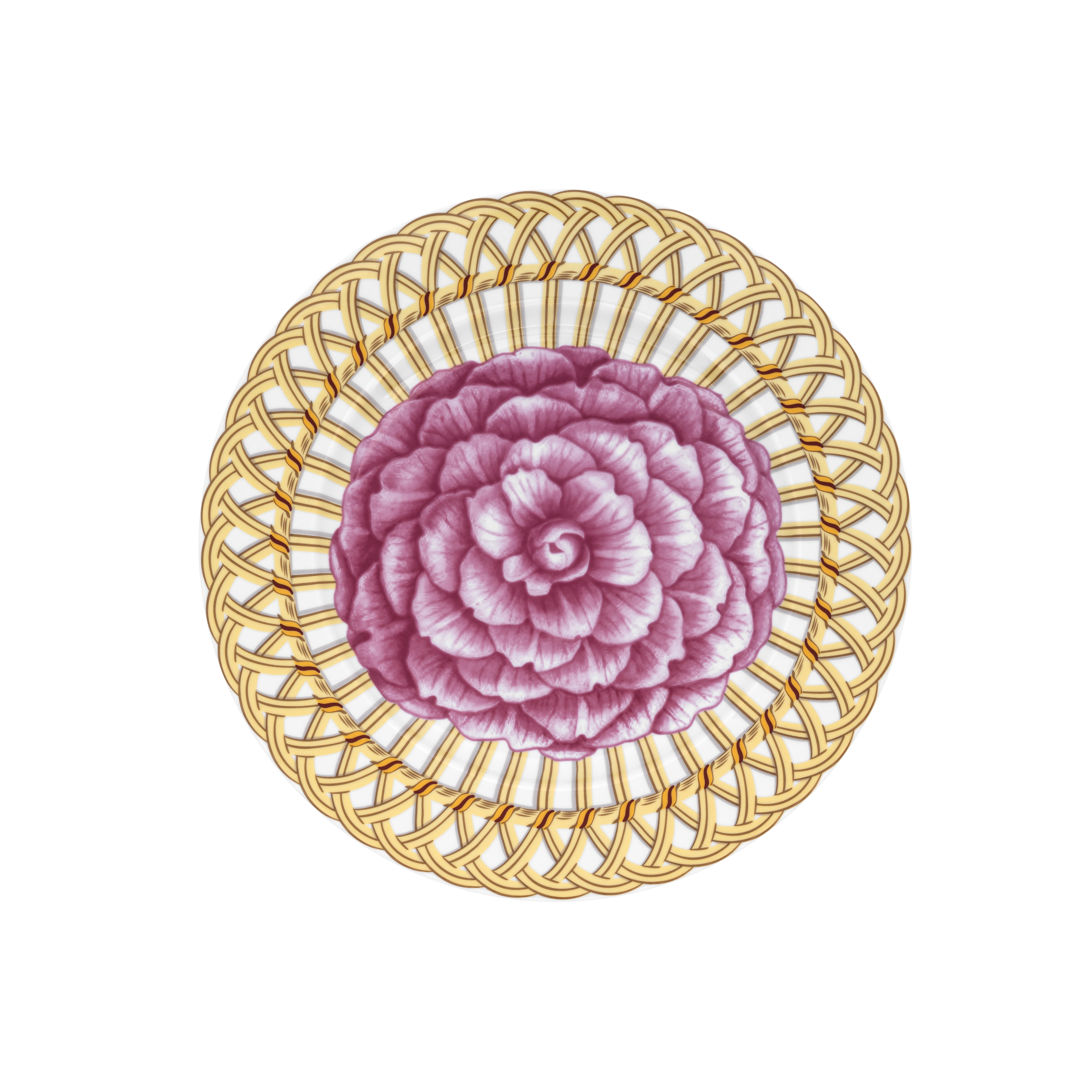 Flower in the cottage - Assiette plate