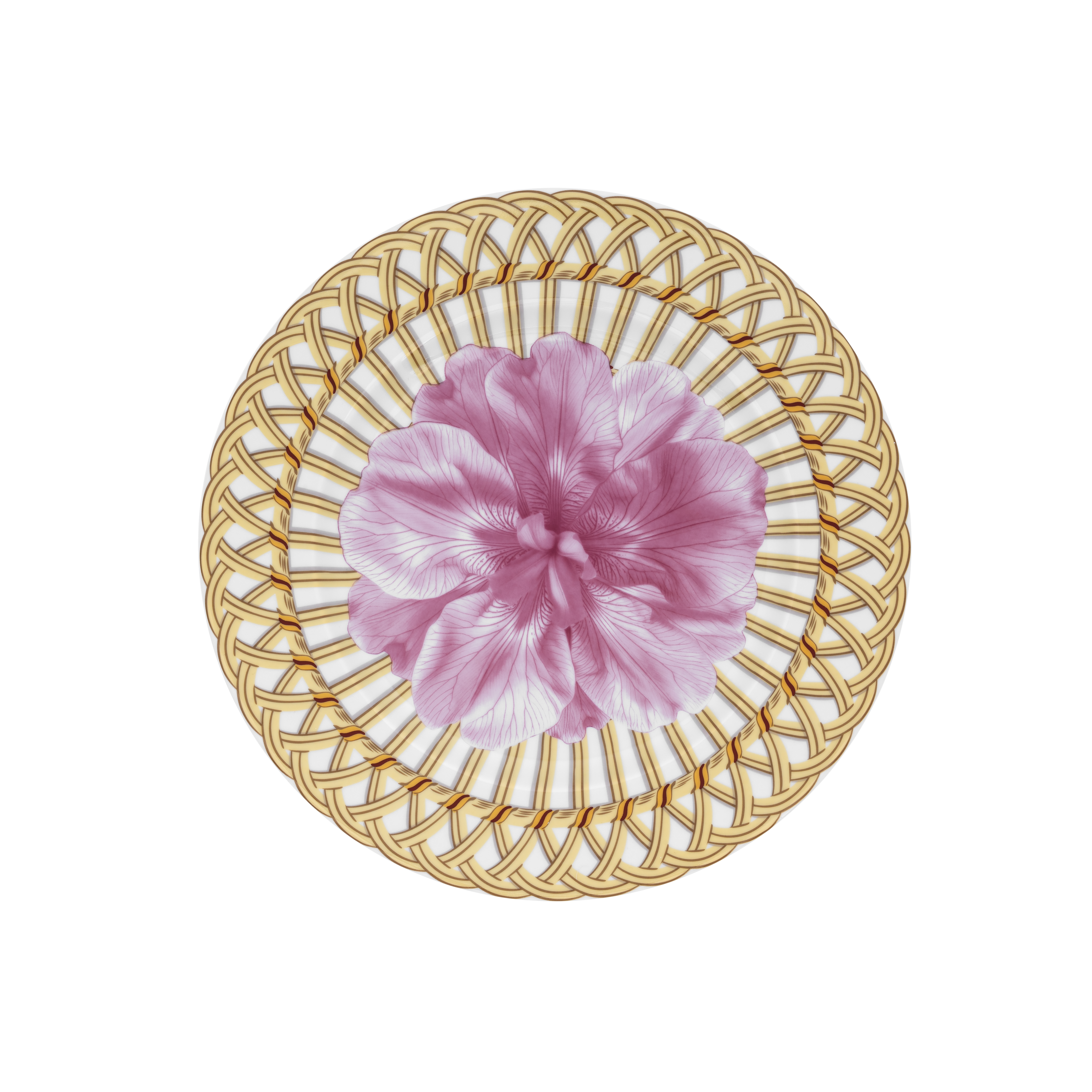 Flower in the cottage - Assiette plate
