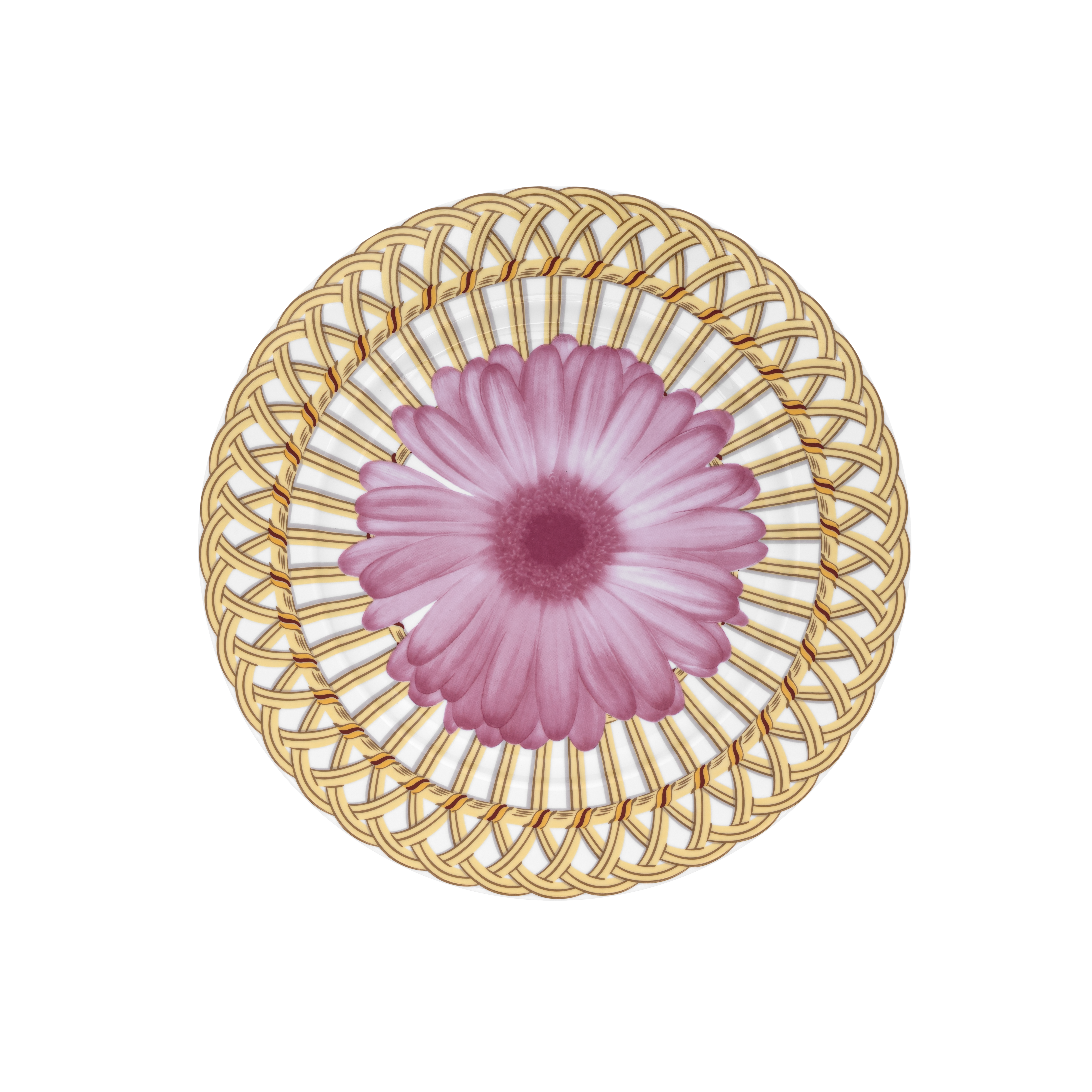 Flower in the cottage - Assiette plate