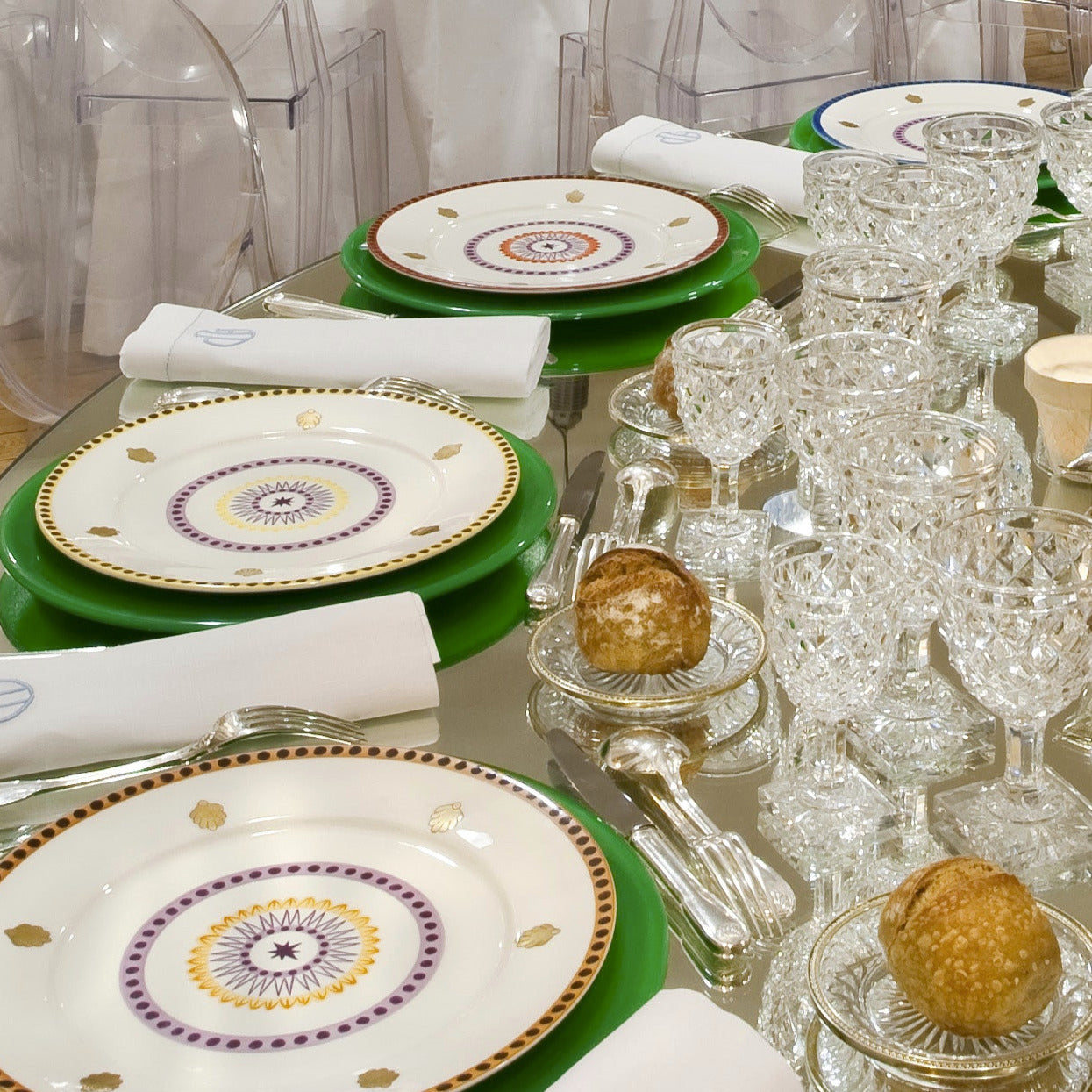 Agra - Dinner plate 05