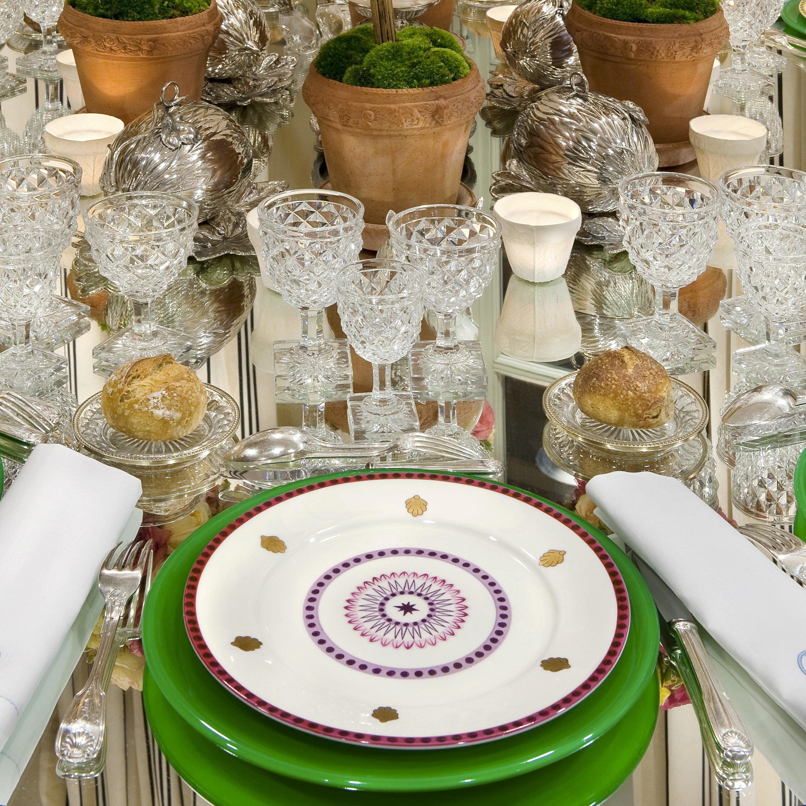 Agra - Dinner plate 03