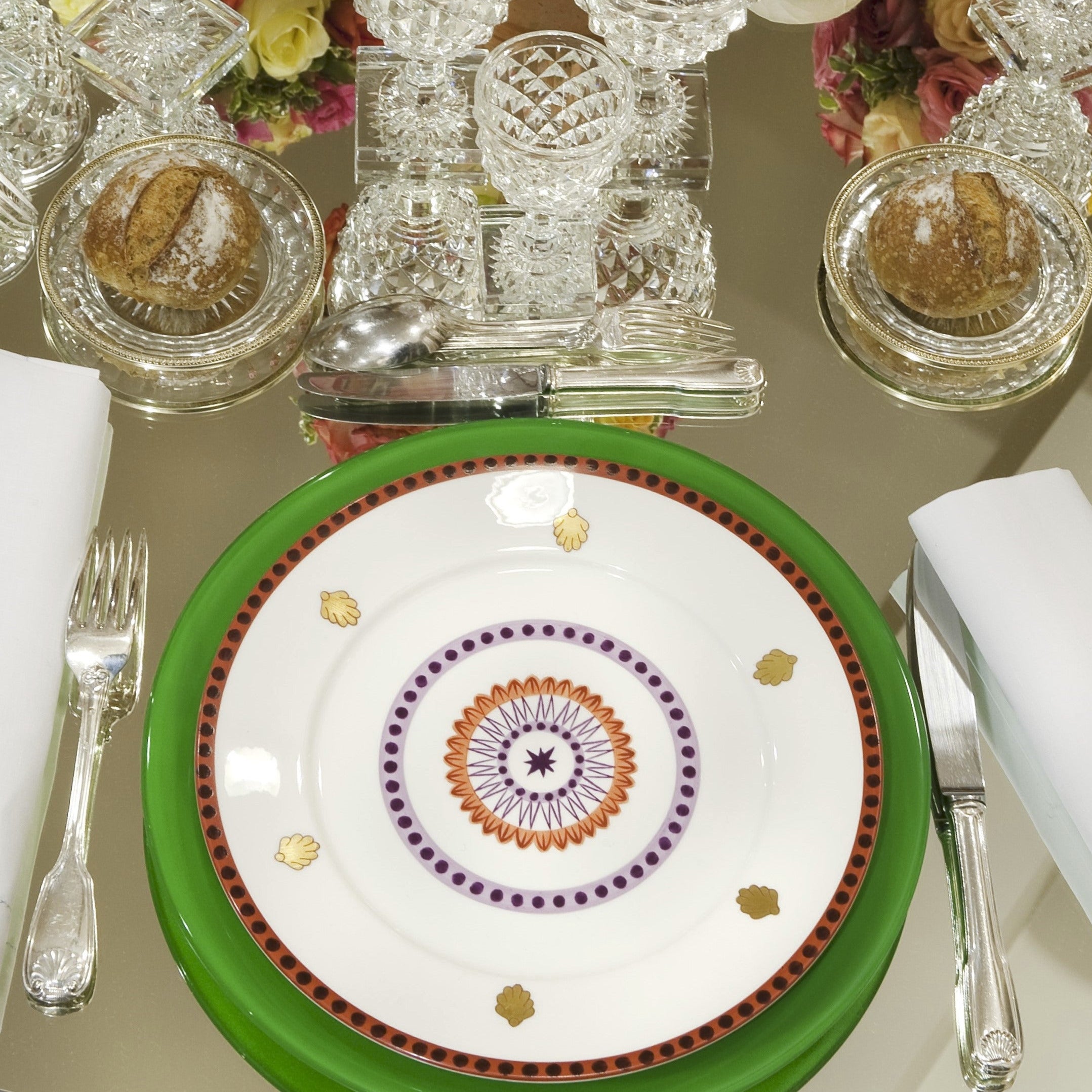 Agra - Dinner plate 04