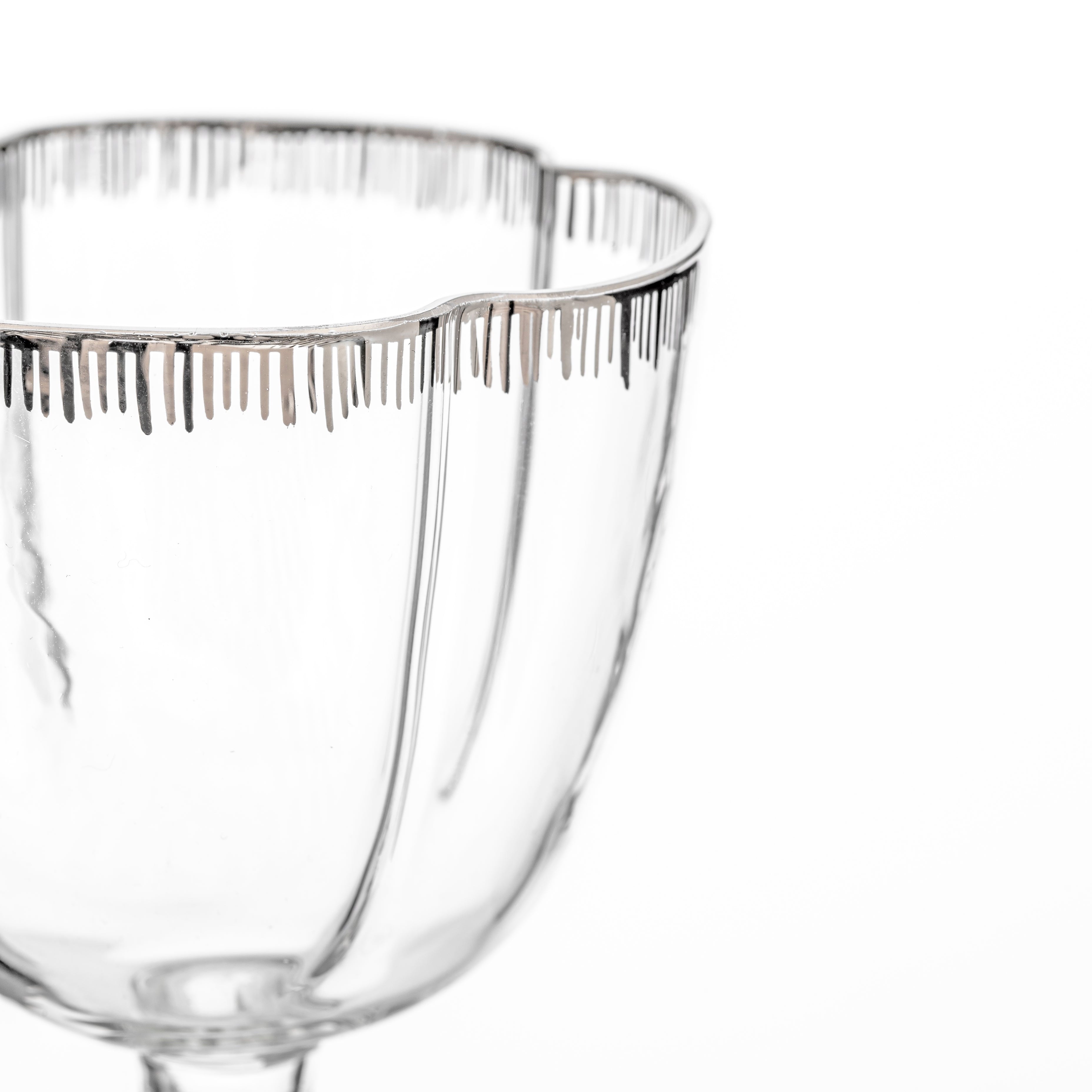 Chance Platine - Verres à pied