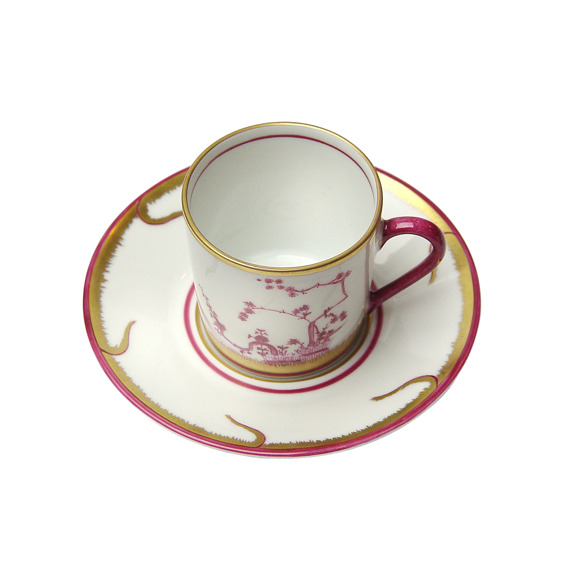 Chinoiserie - Coffee cup and saucer