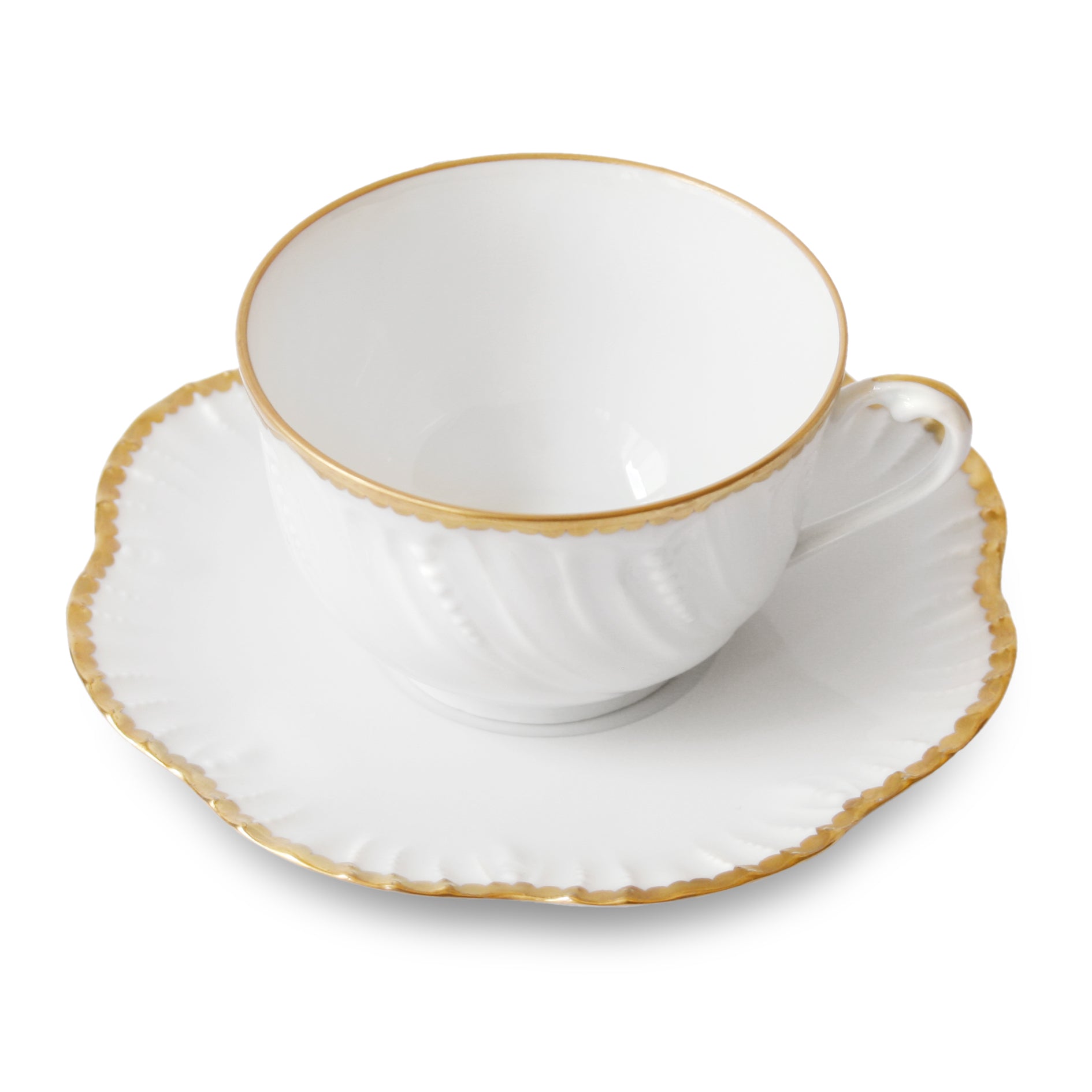 Simple dentelle - Tasse à thé et soucoupe