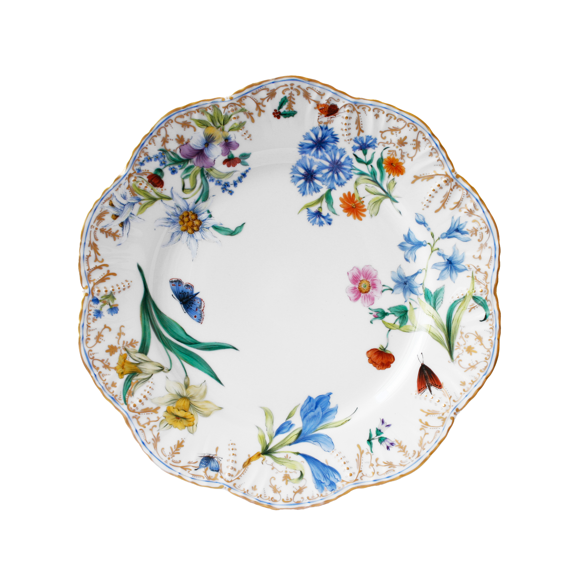 Belles Saisons - Dinner plate - Winter