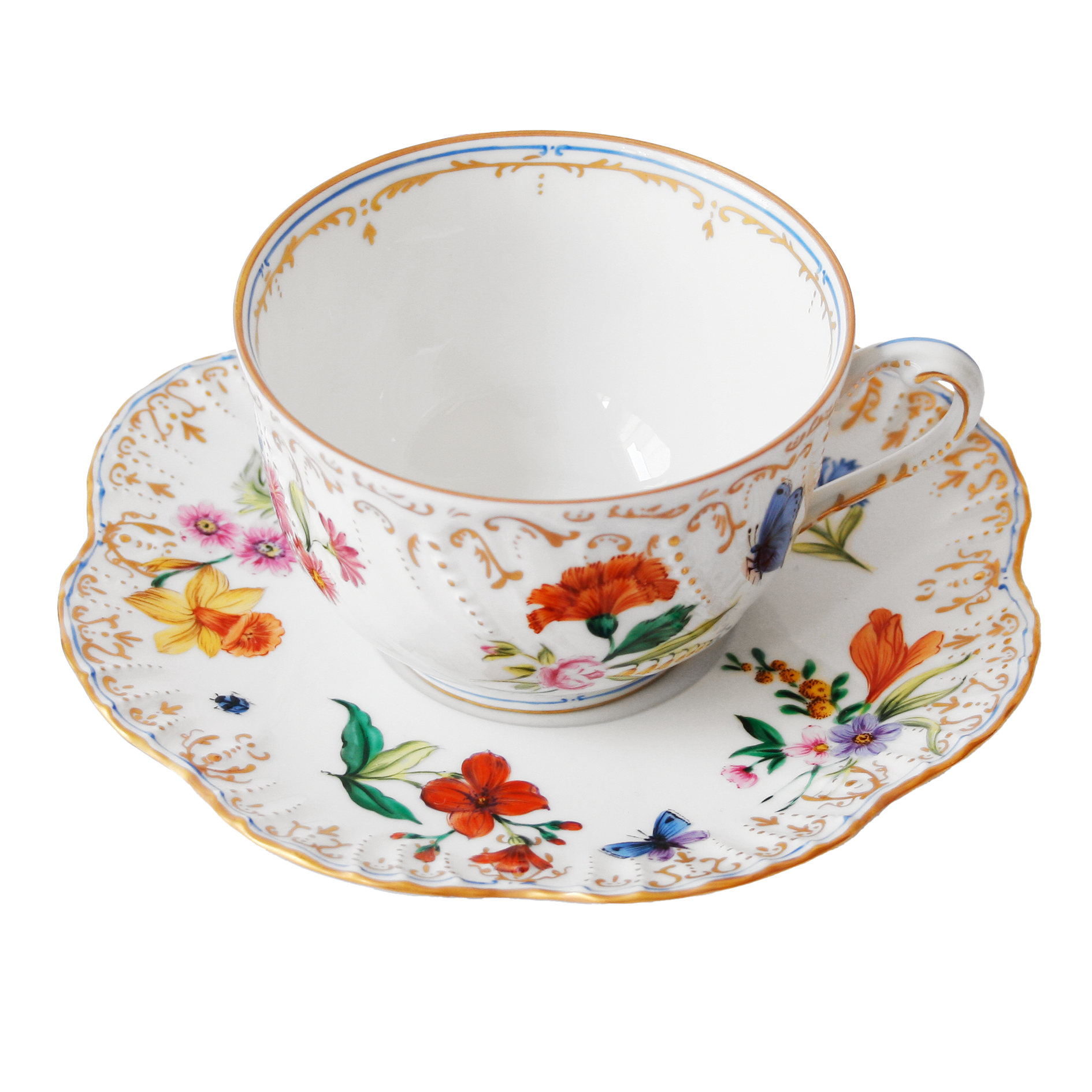 Belles Saisons - Tea cup and saucer