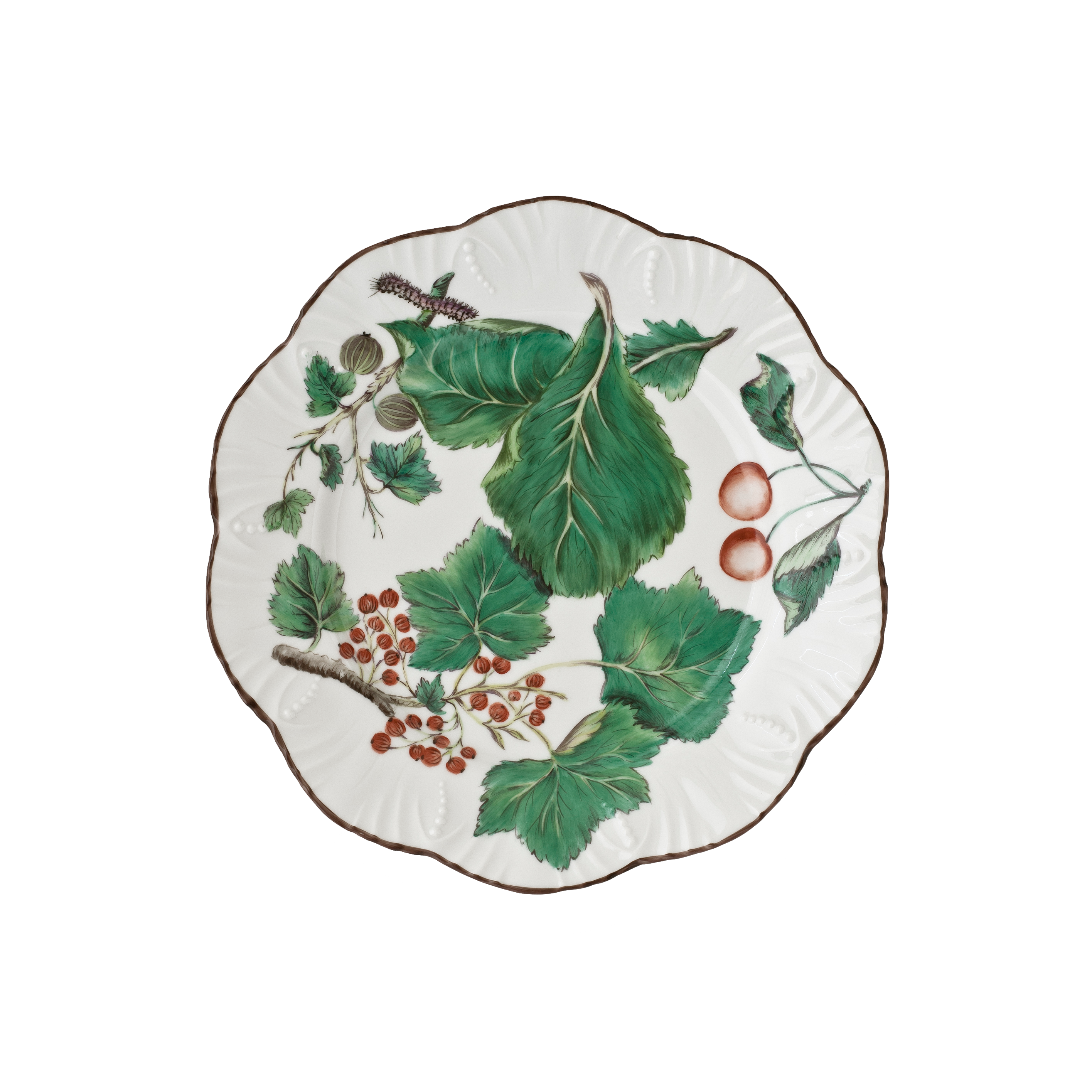 Feuillages - Dessert plate 03