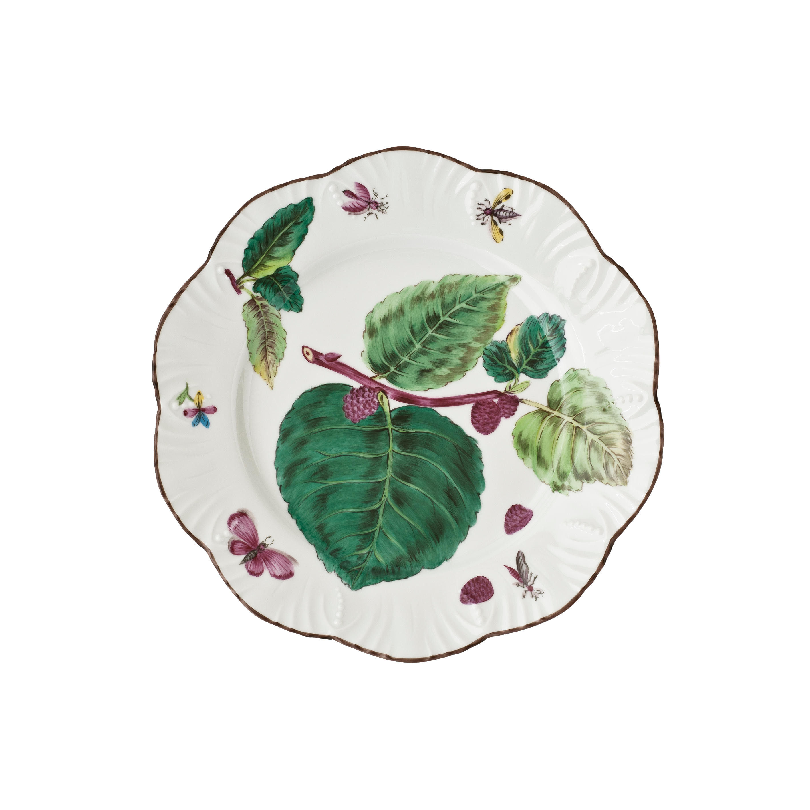 Feuillages - Dessert plate 10