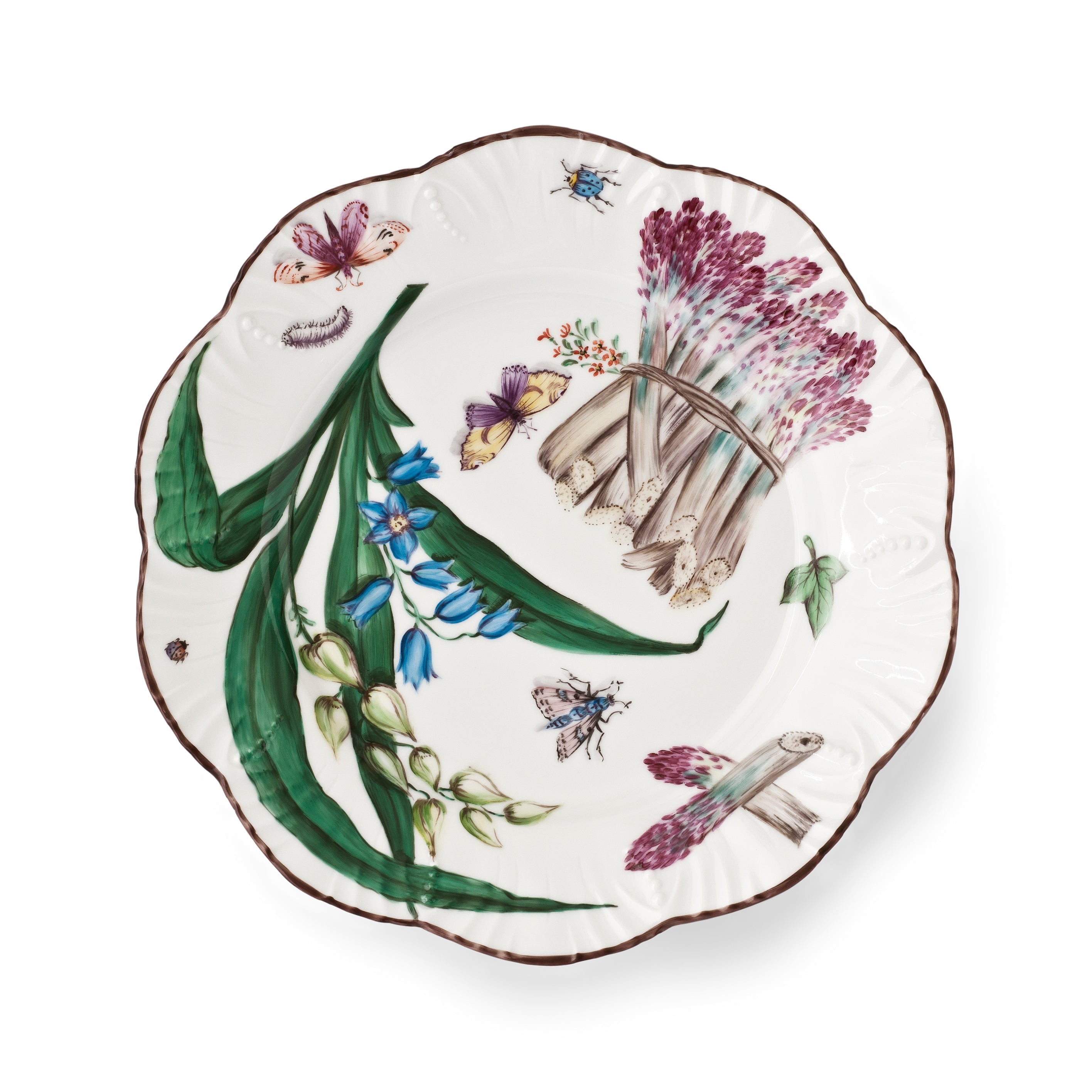 Feuillages - Assiette plate 12