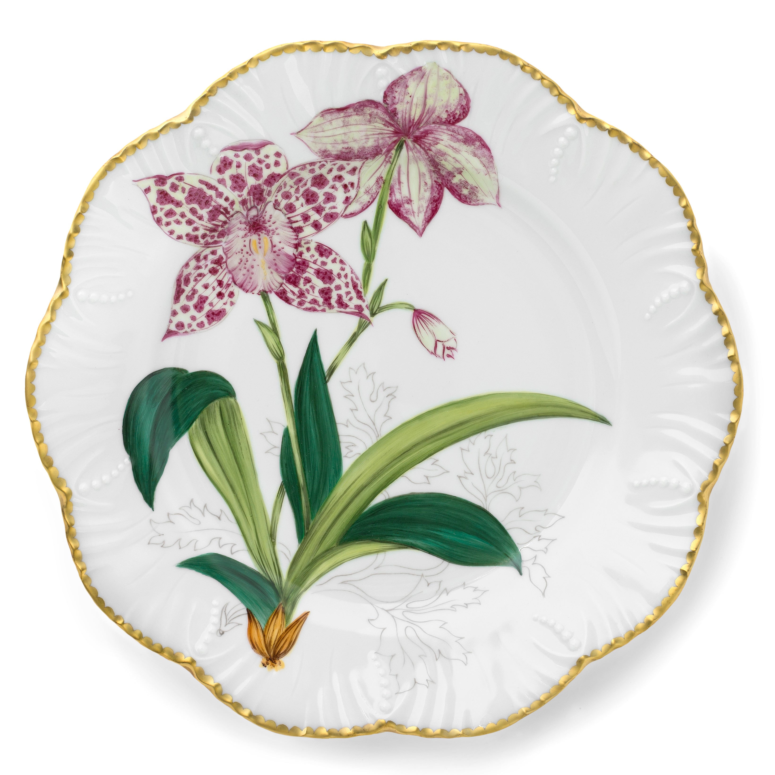 Histoires d'Orchidées - Set de 6 assiettes plates