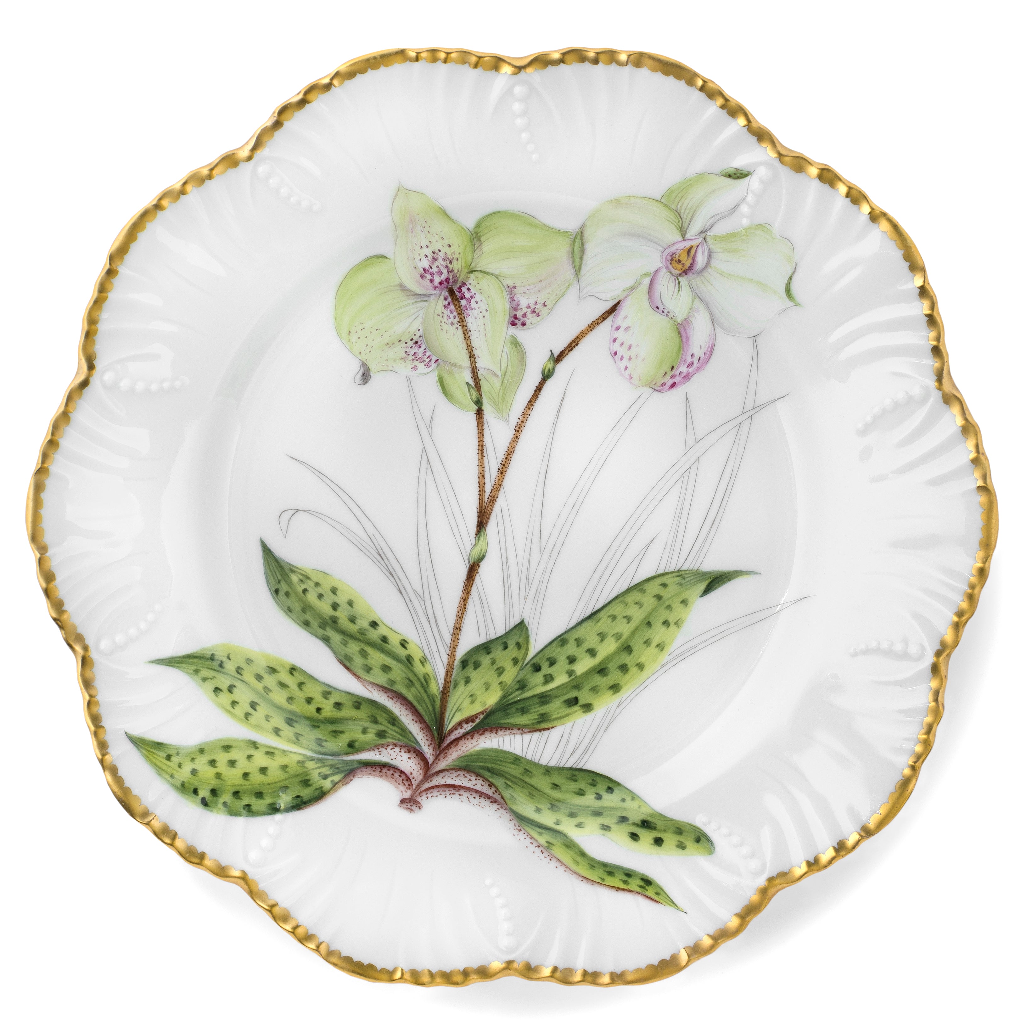 Histoires d'Orchidées - Set de 6 assiettes plates