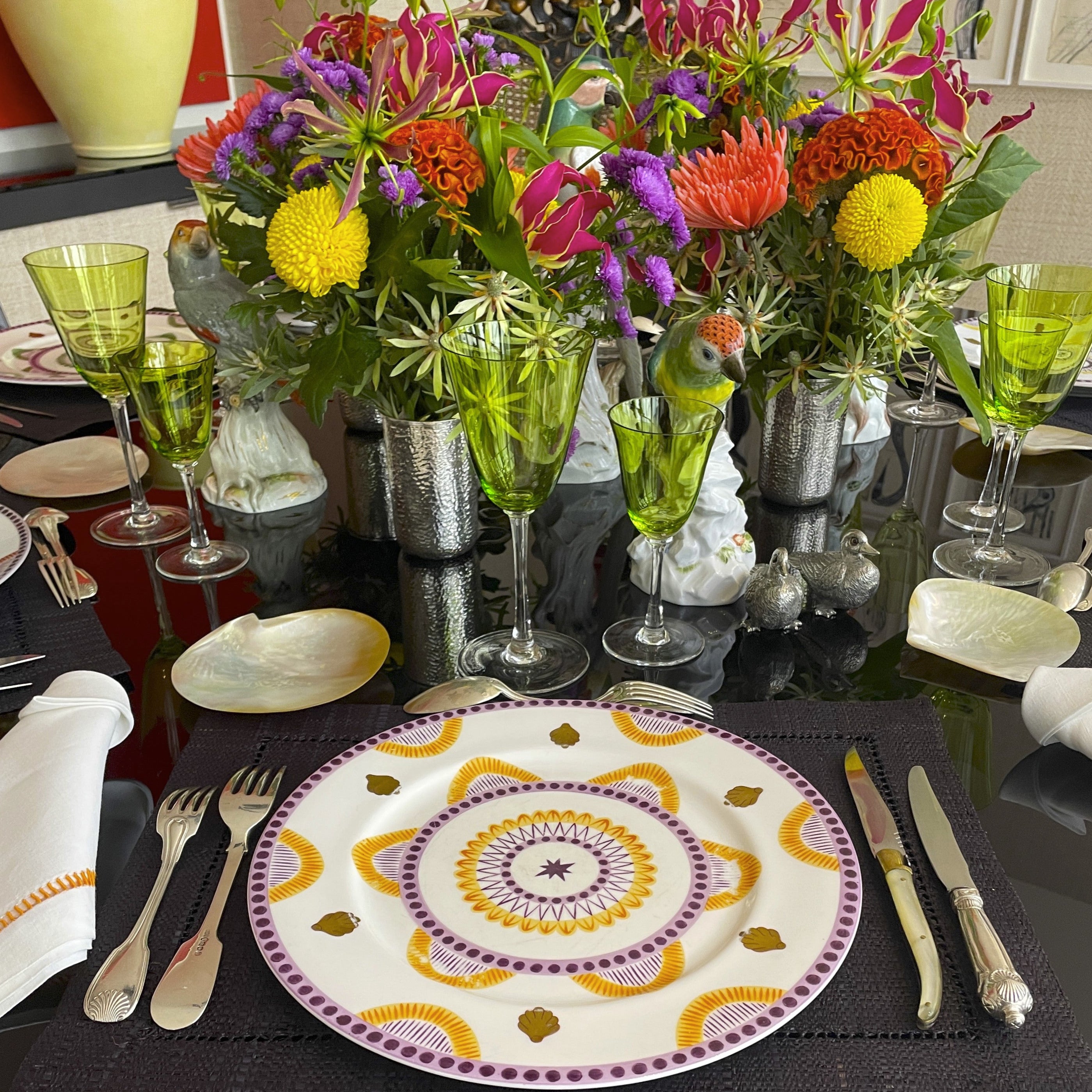 Agra - Buffet plate 06