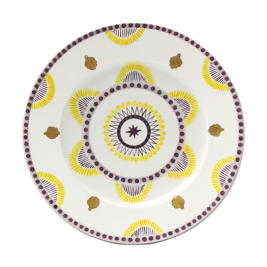 Agra - Buffet plate 05