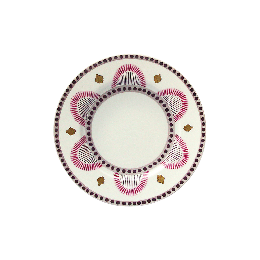 Agra - Dessert plate 03