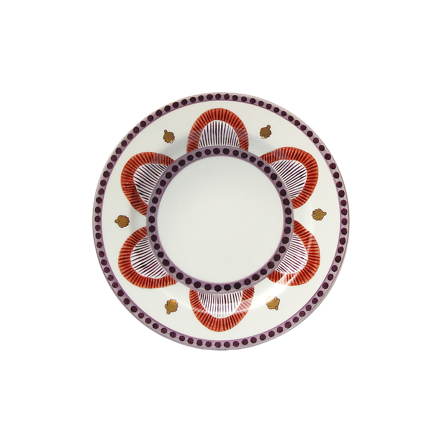 Agra - Dessert plate 04