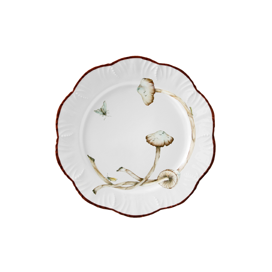 Les champignons - Dessert plate