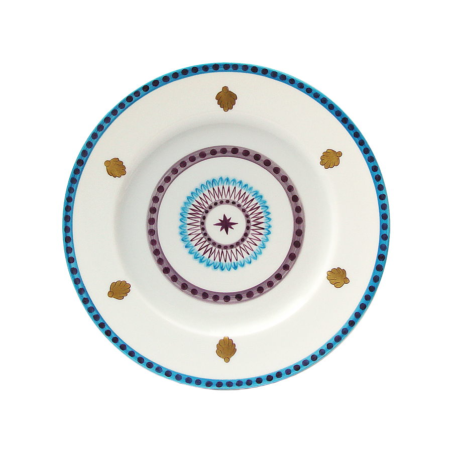 Agra - Dinner plate 01