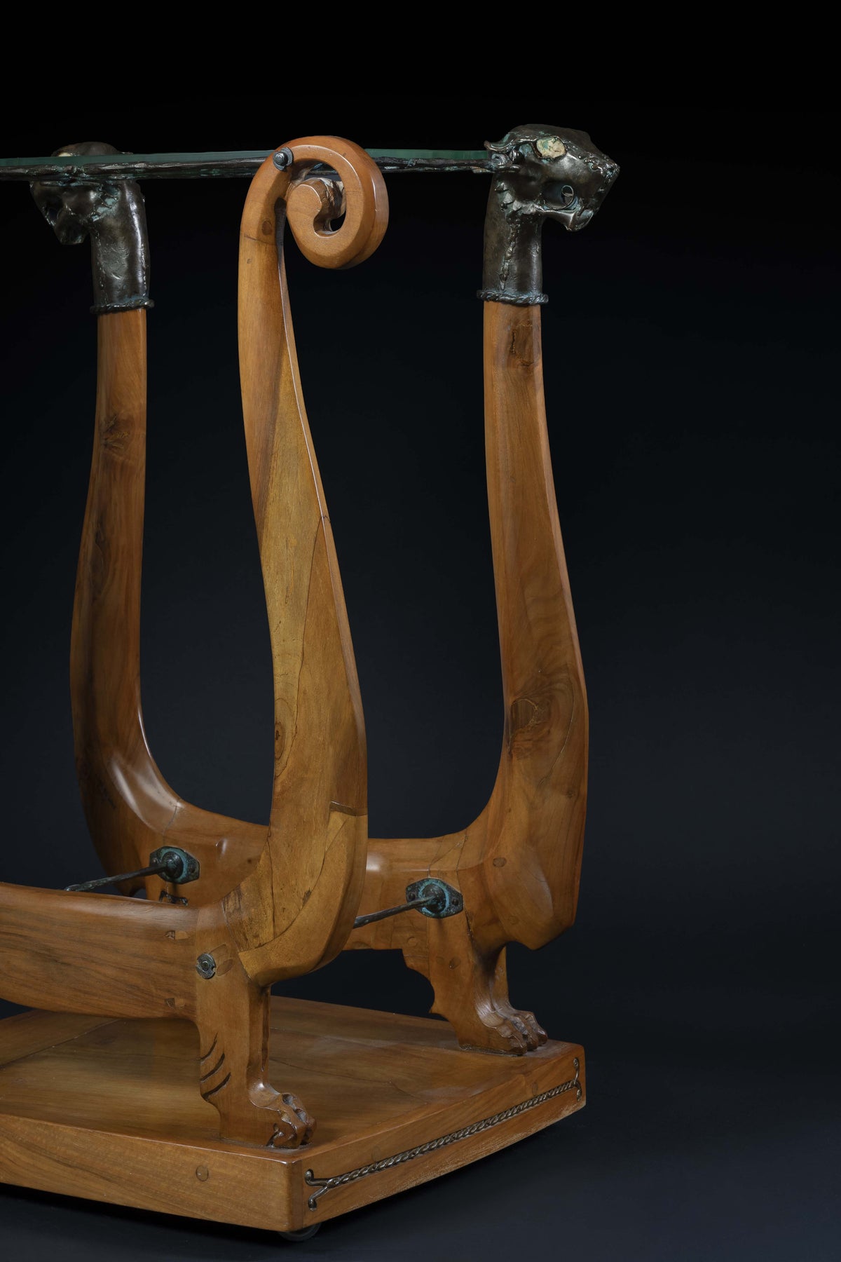 François Thevenin (1931-2016), Table aux Lions et Table aux Cervidés