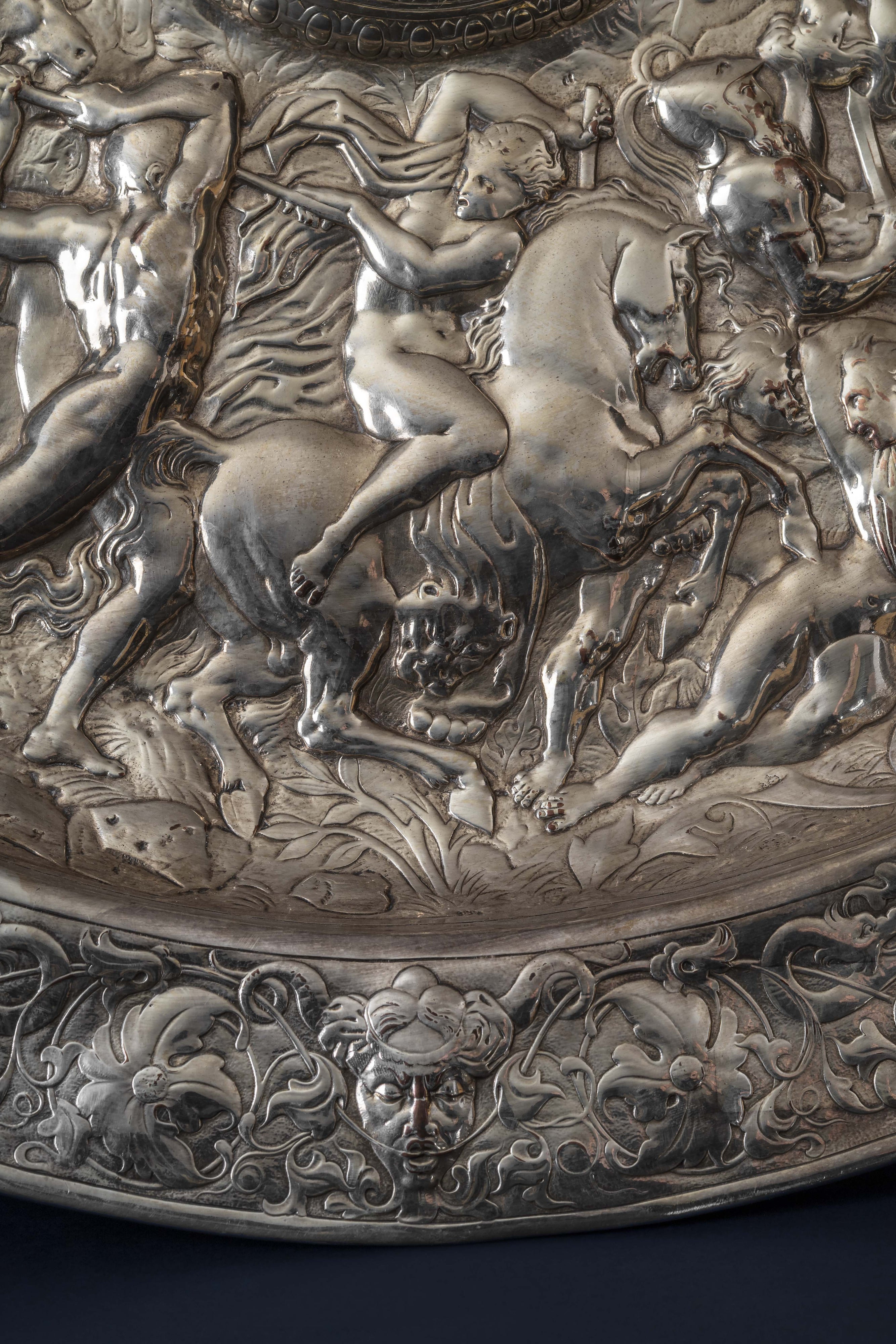 Antoine Vechte (1799-1868) pour Wellington, Plateau La Bataille des Amazones