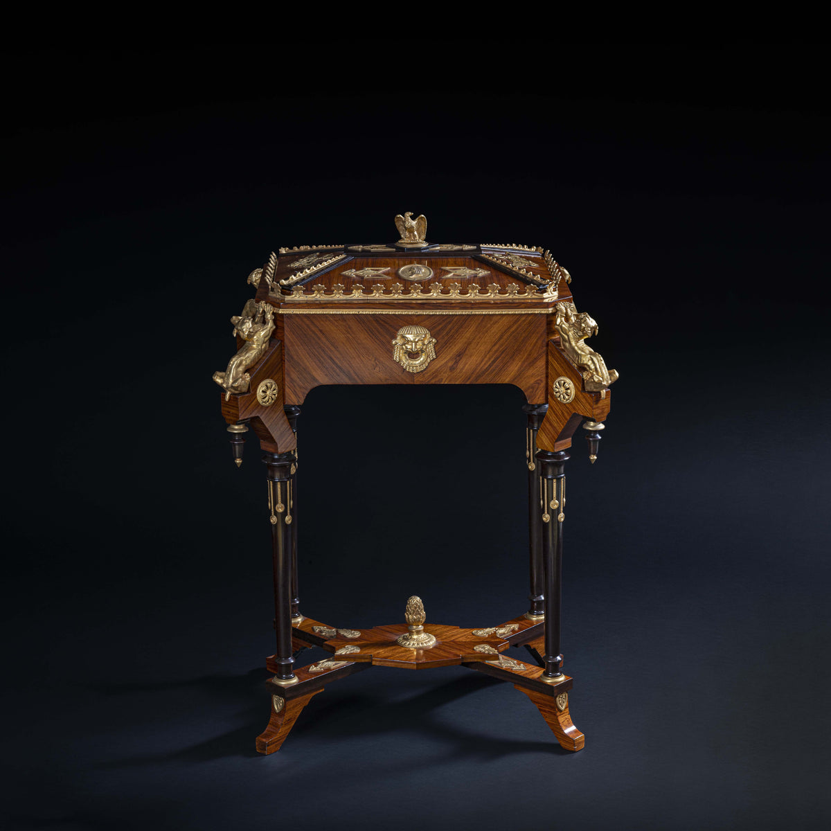 Charles-Guillaume Diehl (1811-1885), Table de salon formant rafraîchissoir ou jardinière