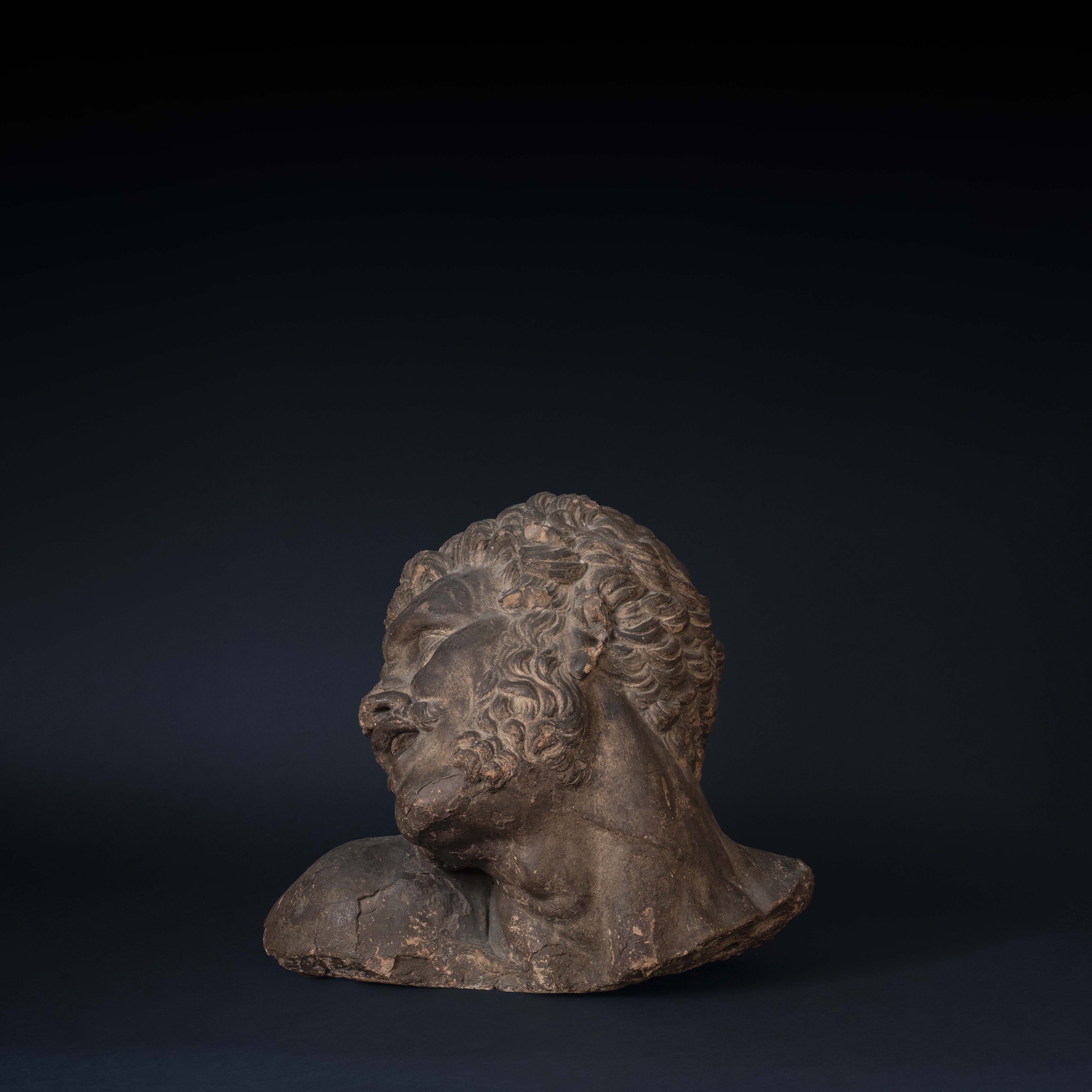 D’après Pierre Puget (1620-1694), Buste du Milon de Crotone