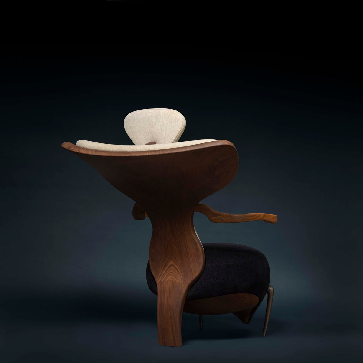 Fauteuil Sting, vue arrière de trois quarts