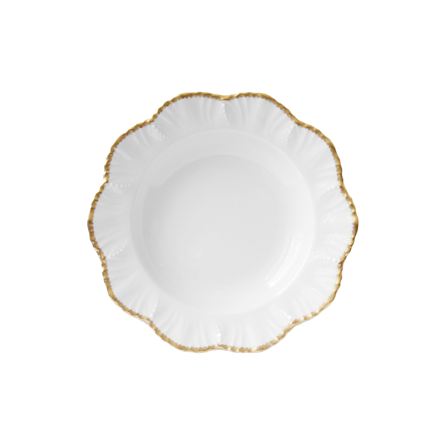 Simple dentelle - Soup plate
