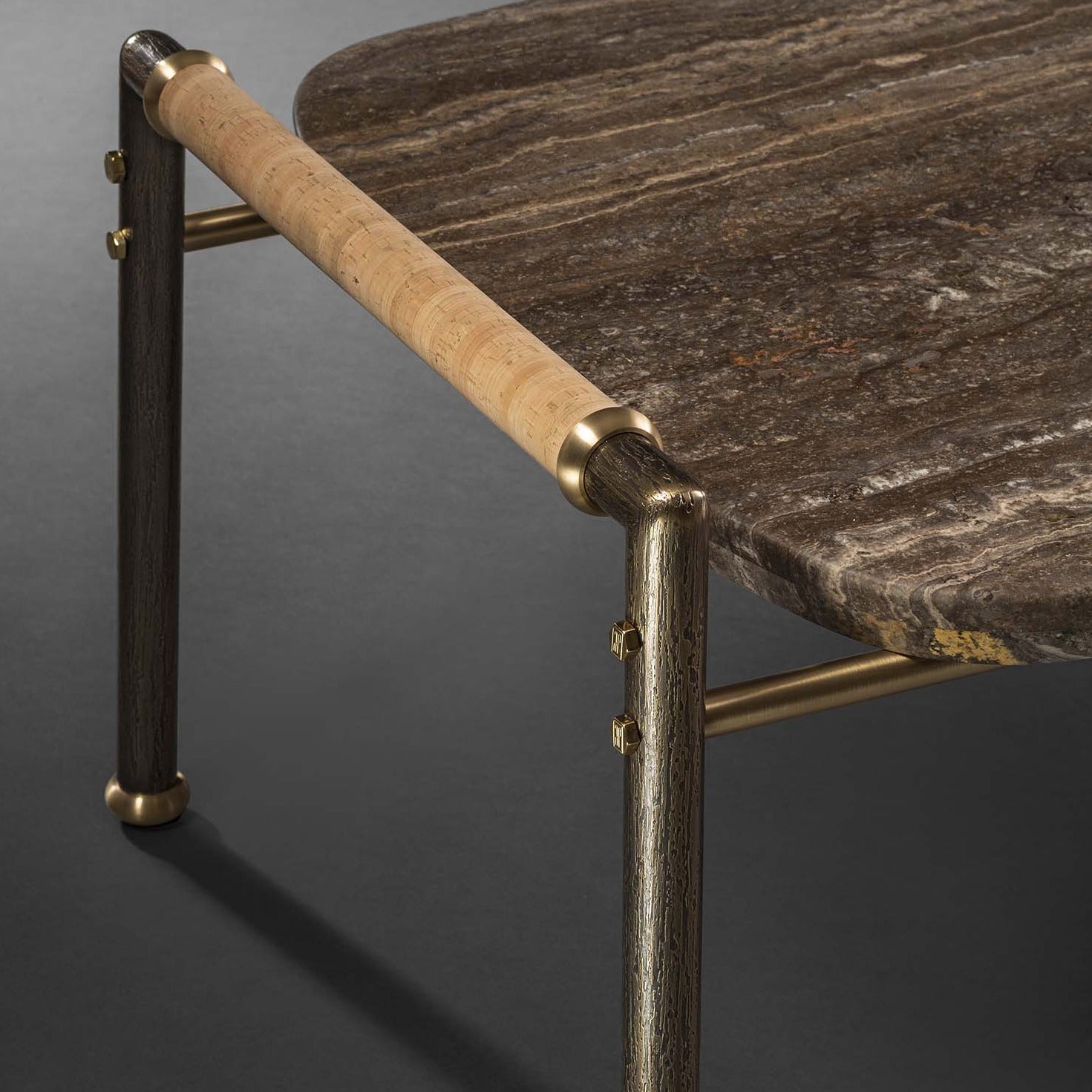 Lodge Travertin - Table basse