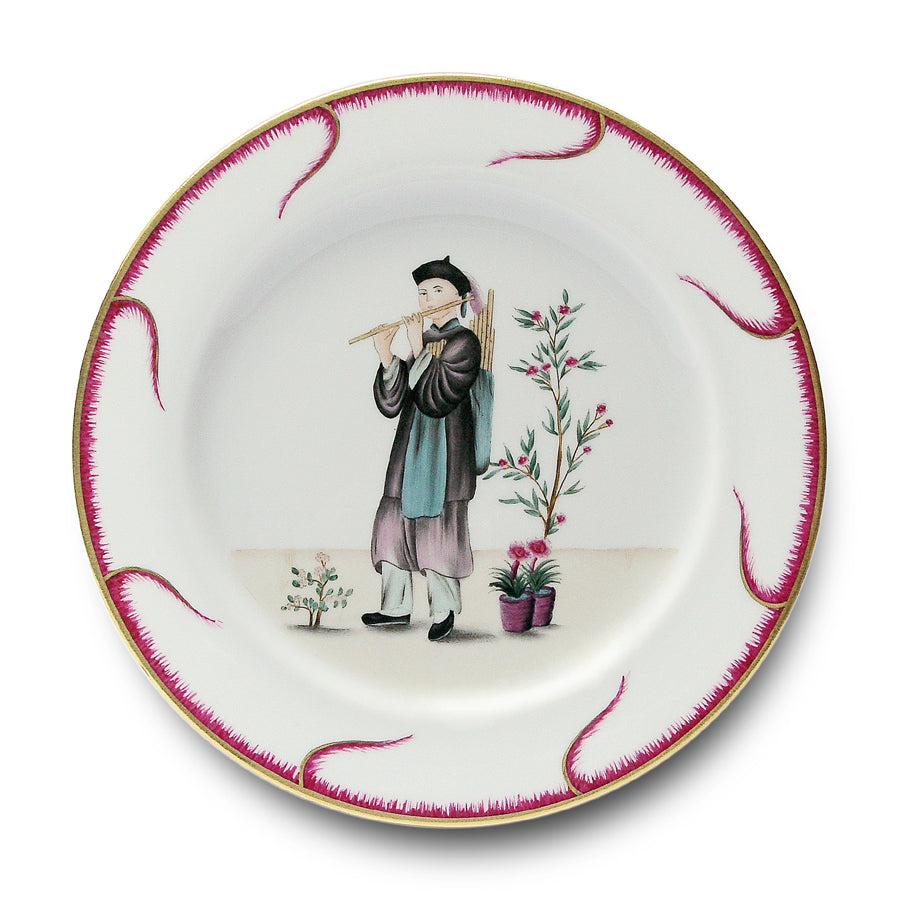 Chinoiserie - Assiette de présentation 01