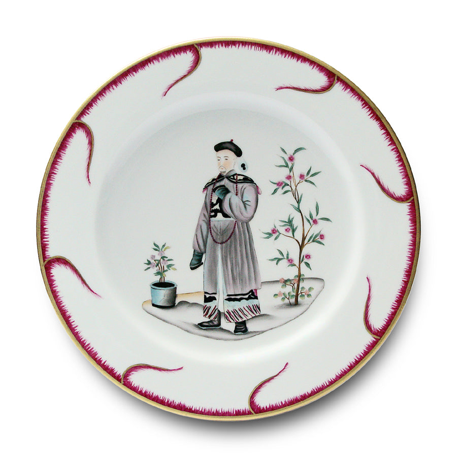 Chinoiserie - Assiette de présentation 03