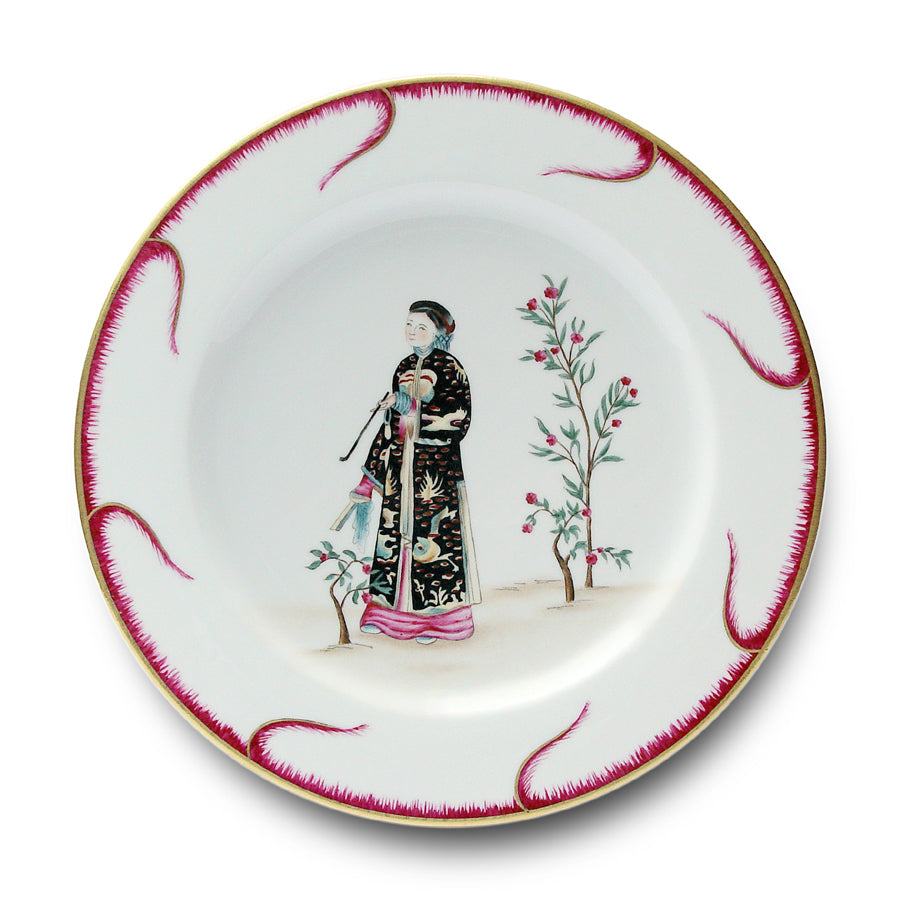Chinoiserie - Assiette de présentation 05
