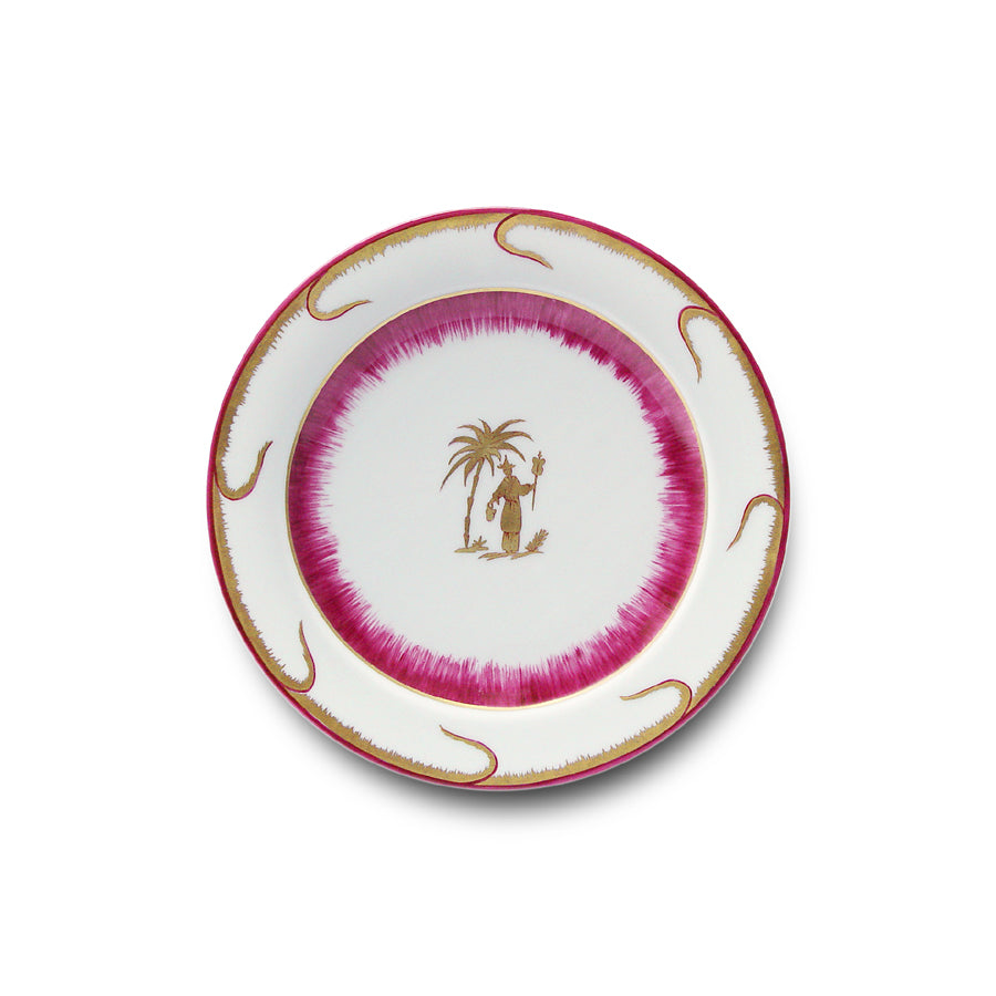 Chinoiserie - Assiette à dessert