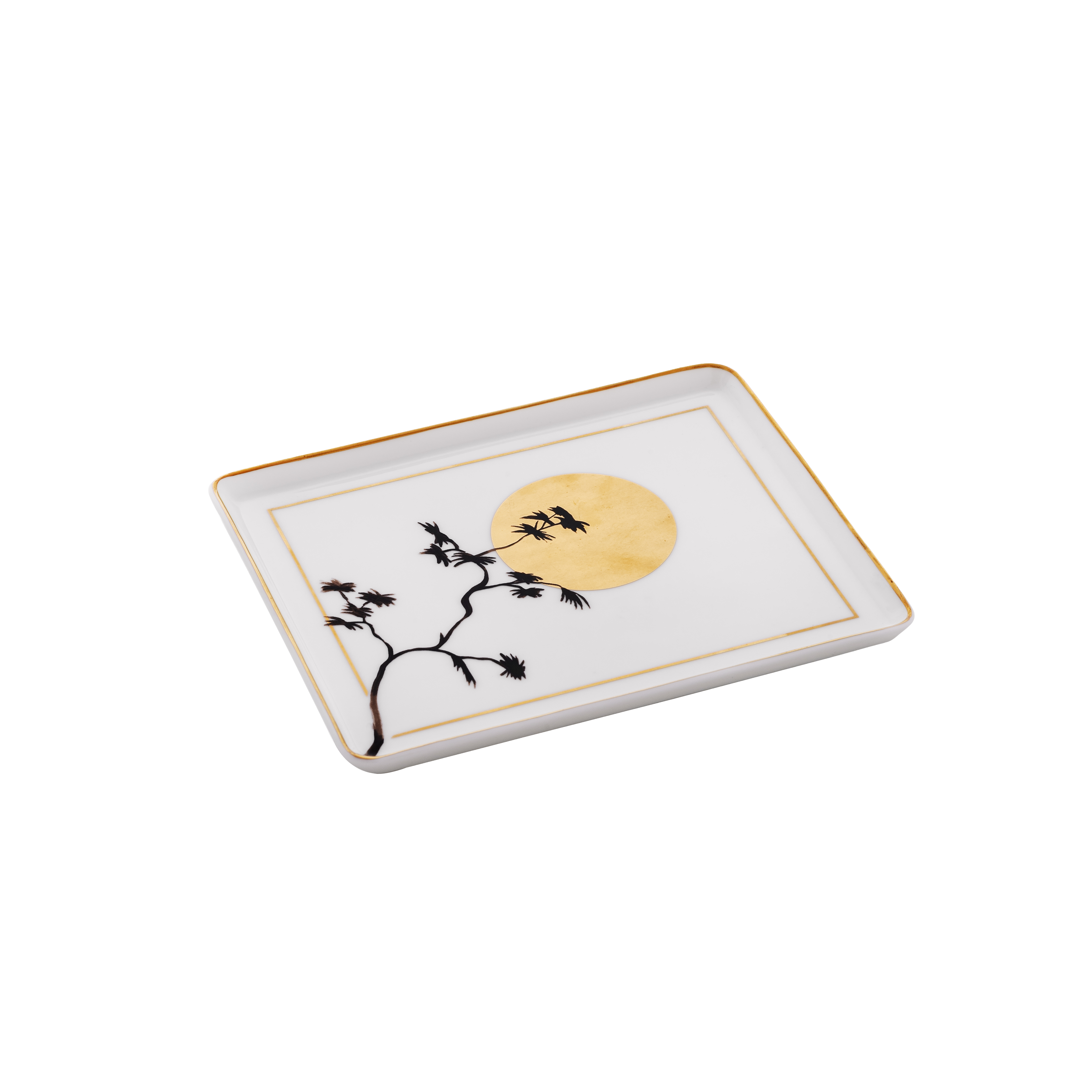 Kyoto - Small rectangular plate 