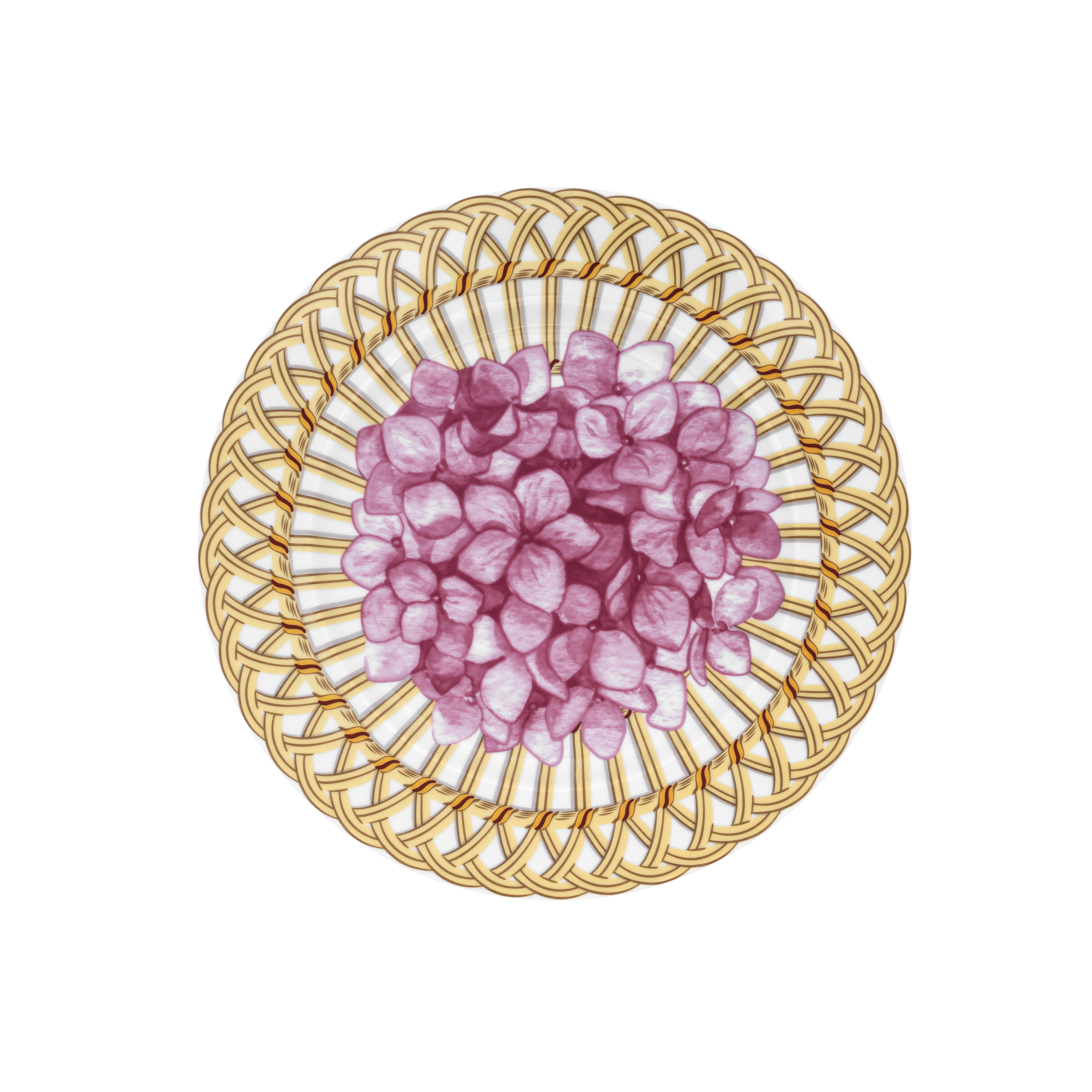 Flower in the cottage - Assiette plate