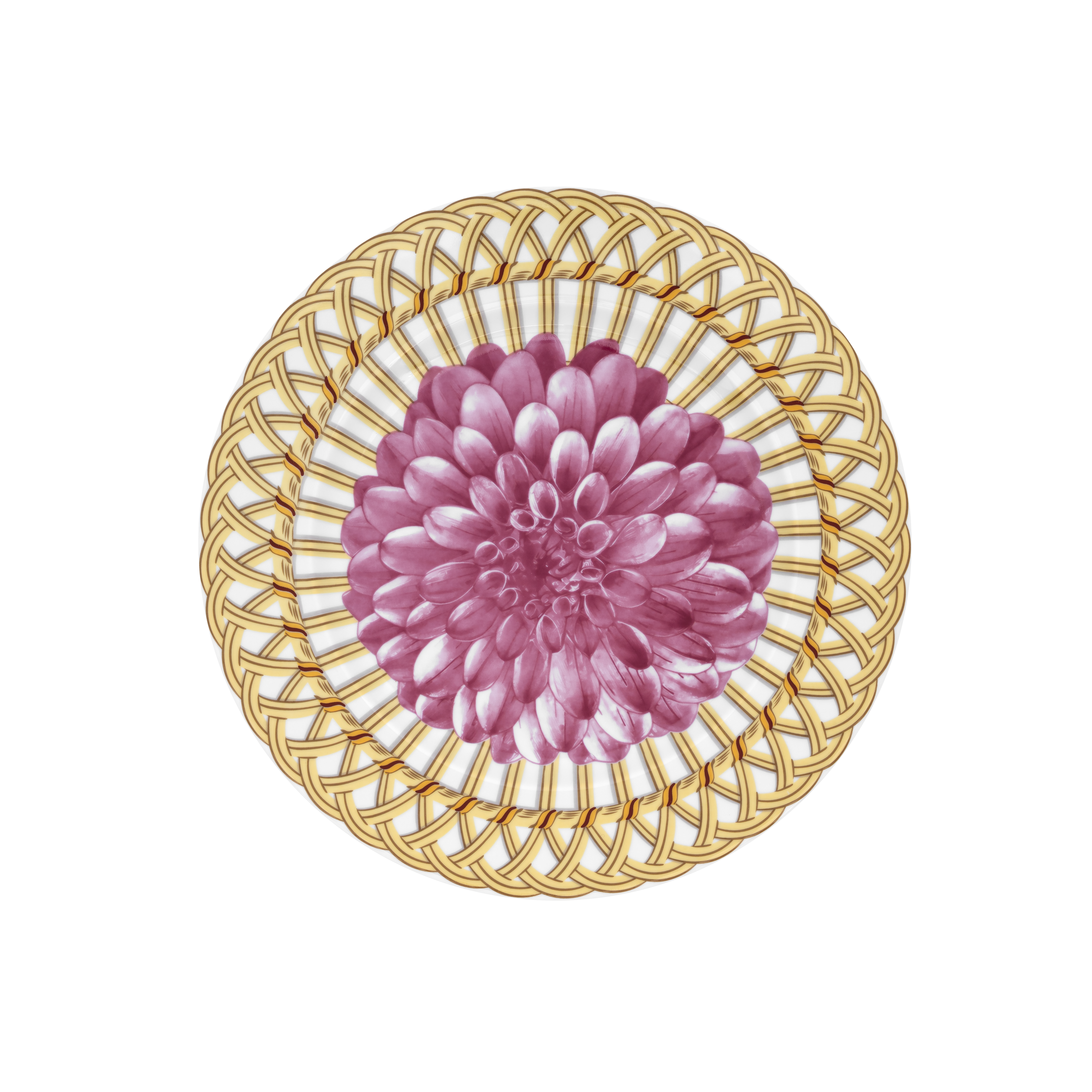 Flower in the cottage - Assiette plate