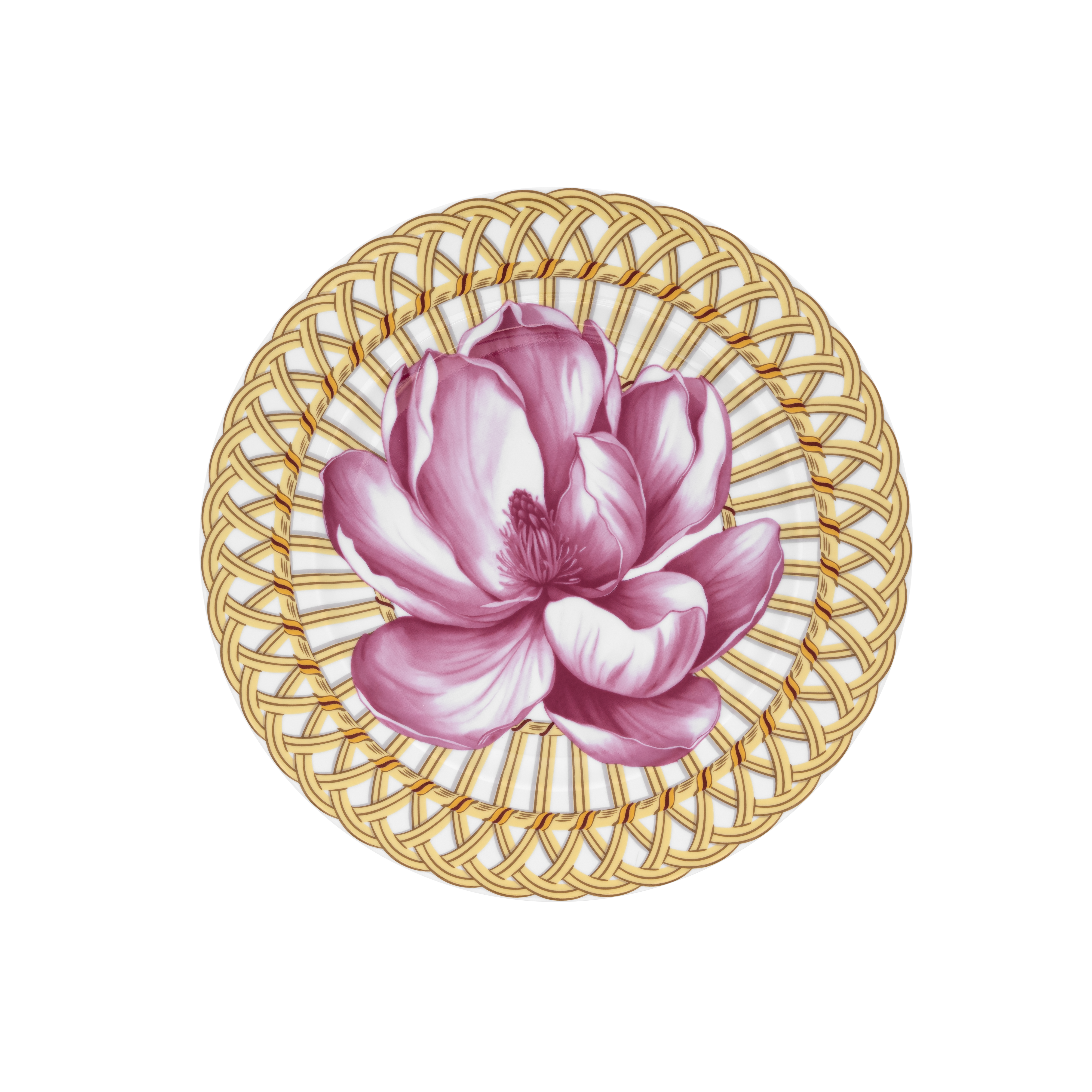 Flower in the cottage - Assiette plate