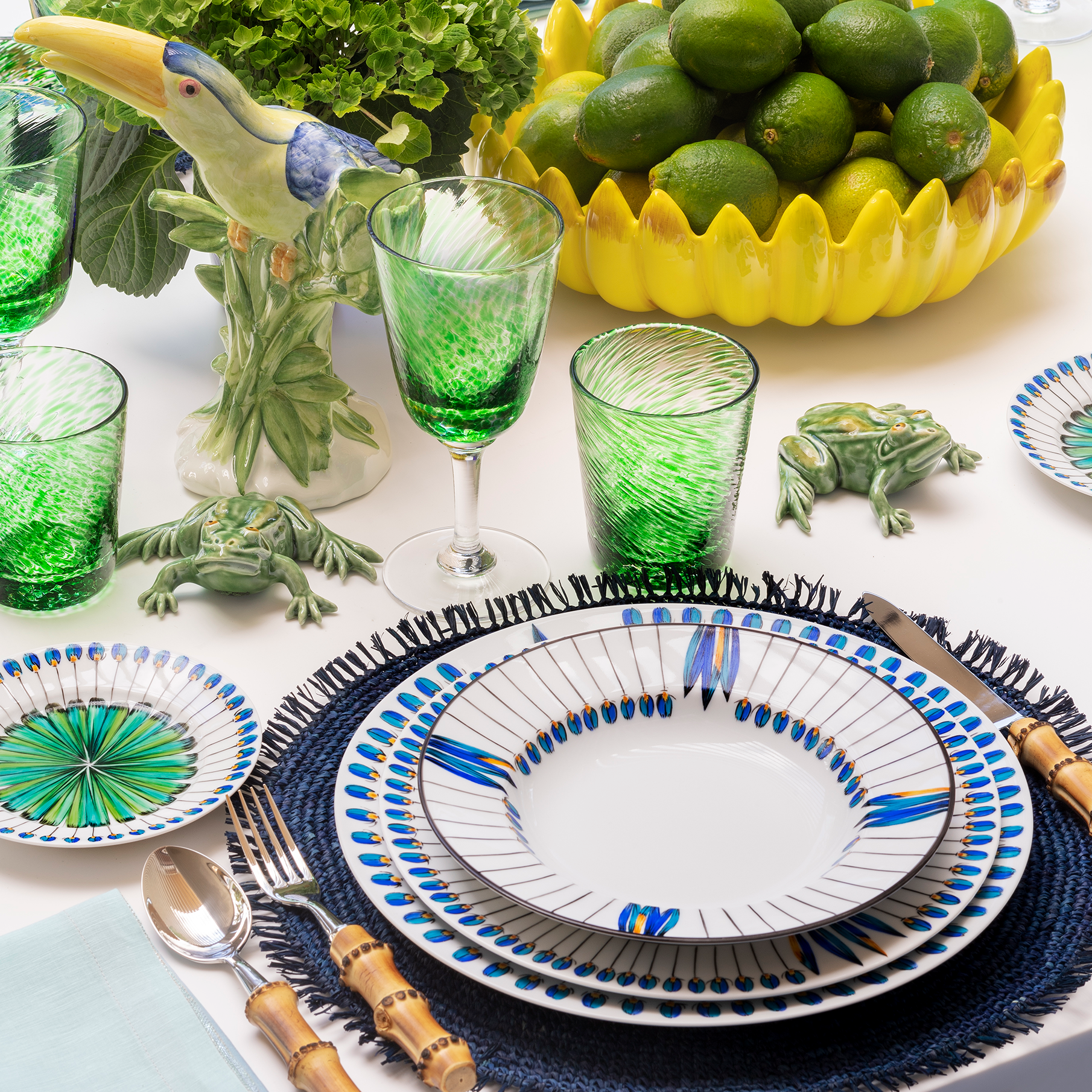 Bahia - Assiette plate 01