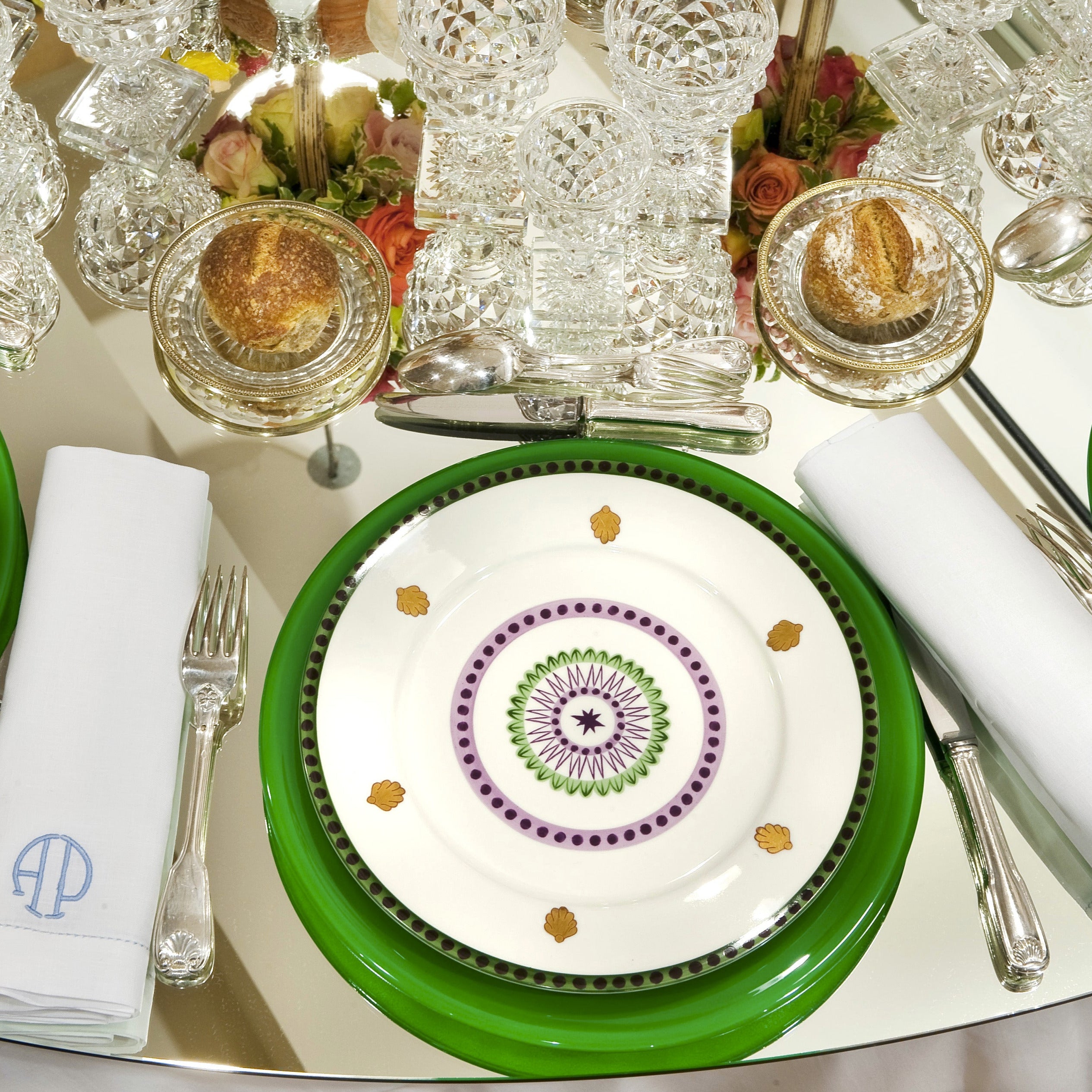 Agra - Assiette plate 02