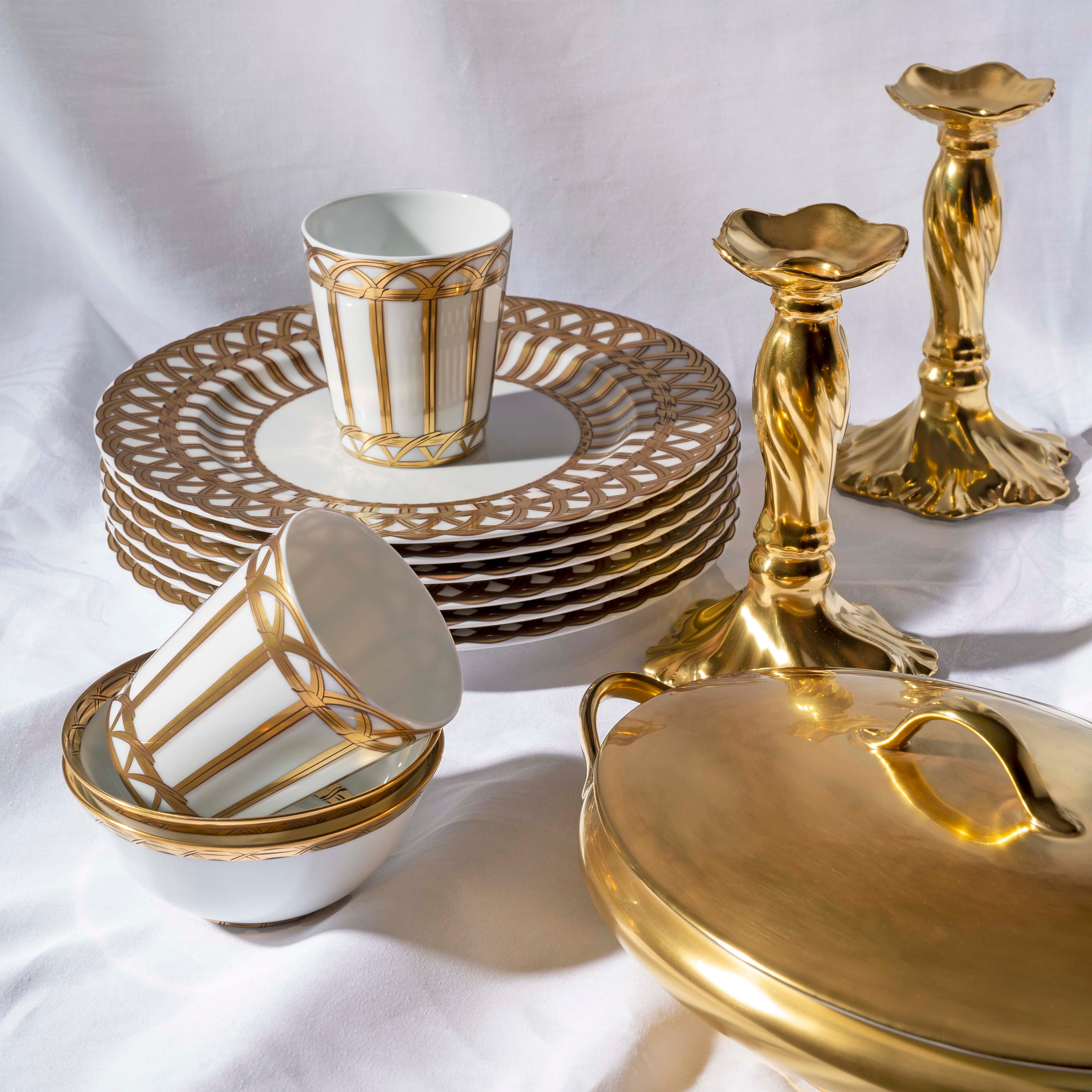 Argenterie Or - Légumier