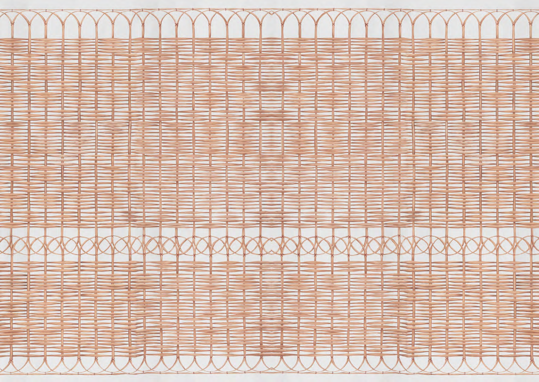 Woven Trellis - Papier peint