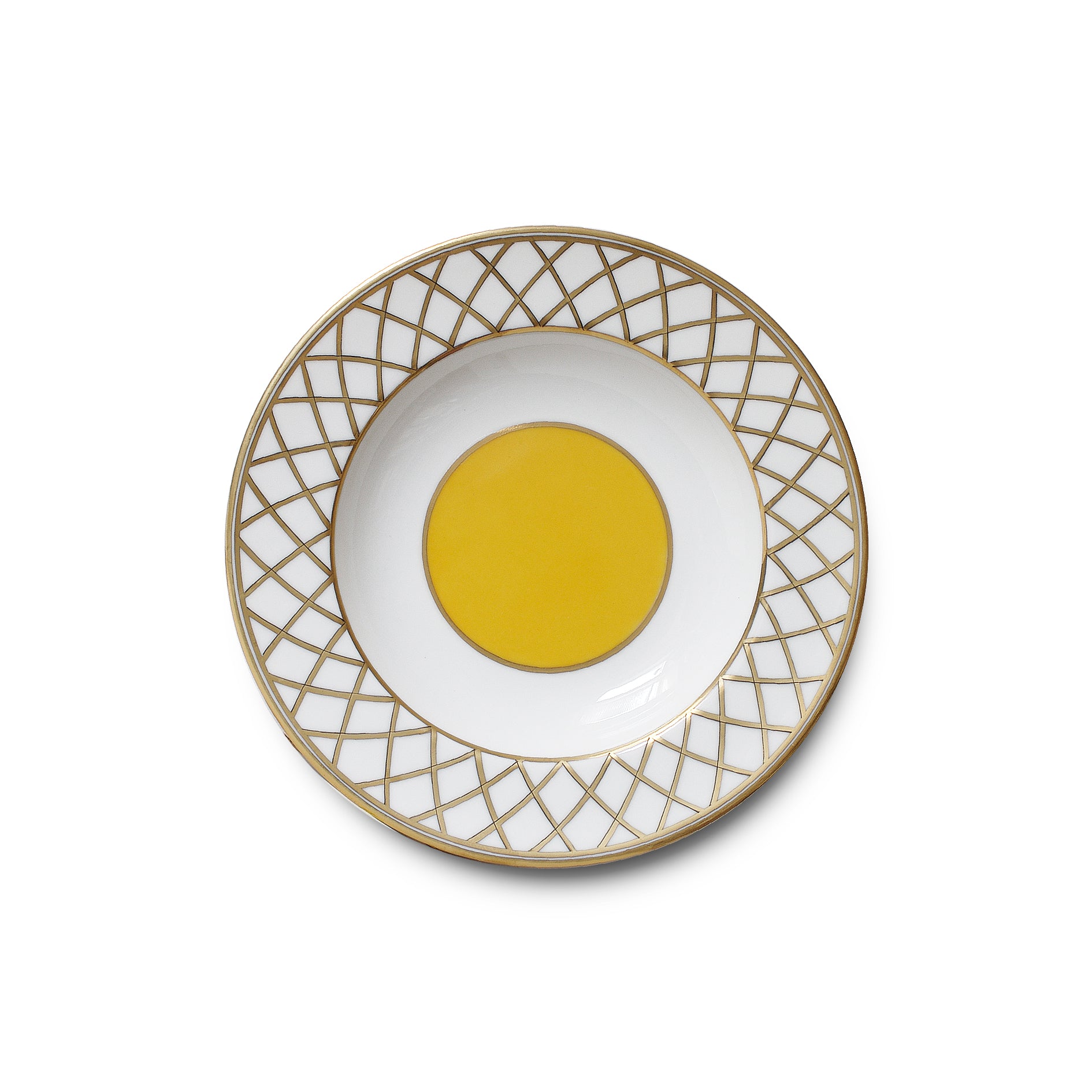 Les Perroquets - Jaune Brésil - Soup plate
