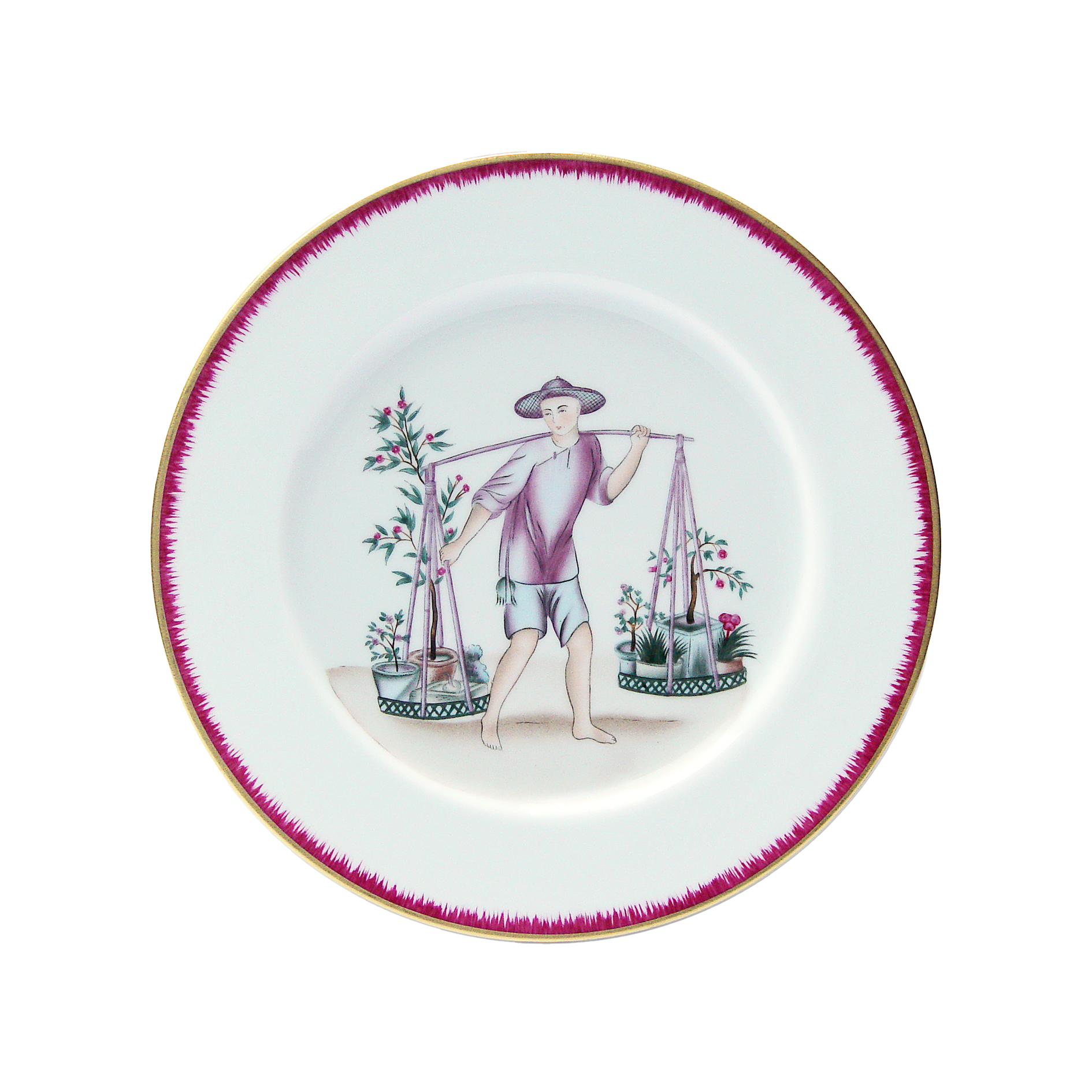 Chinoiserie - Dinner plate 06
