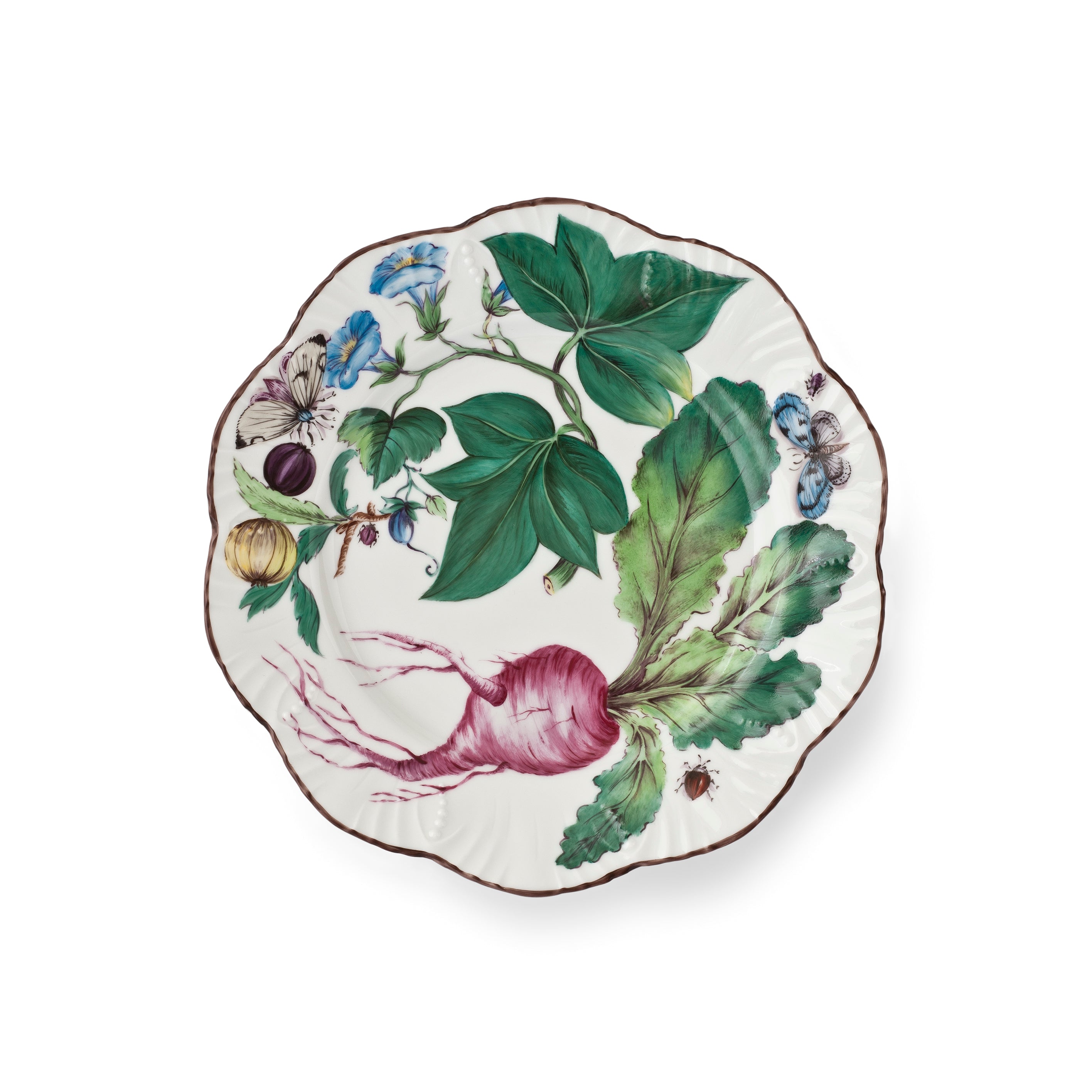 Feuillages - Assiette à dessert 04