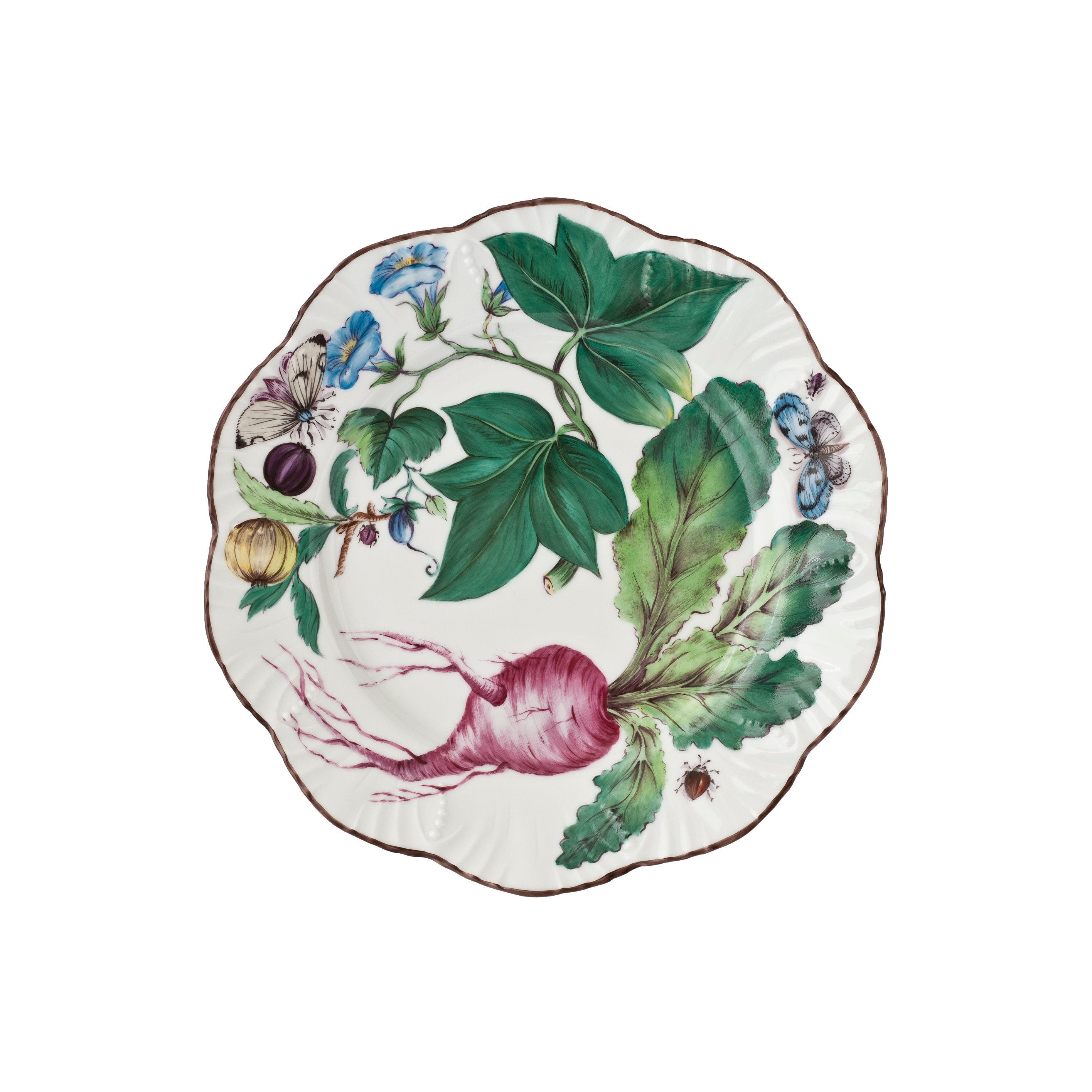 Feuillages - Dessert plate 04