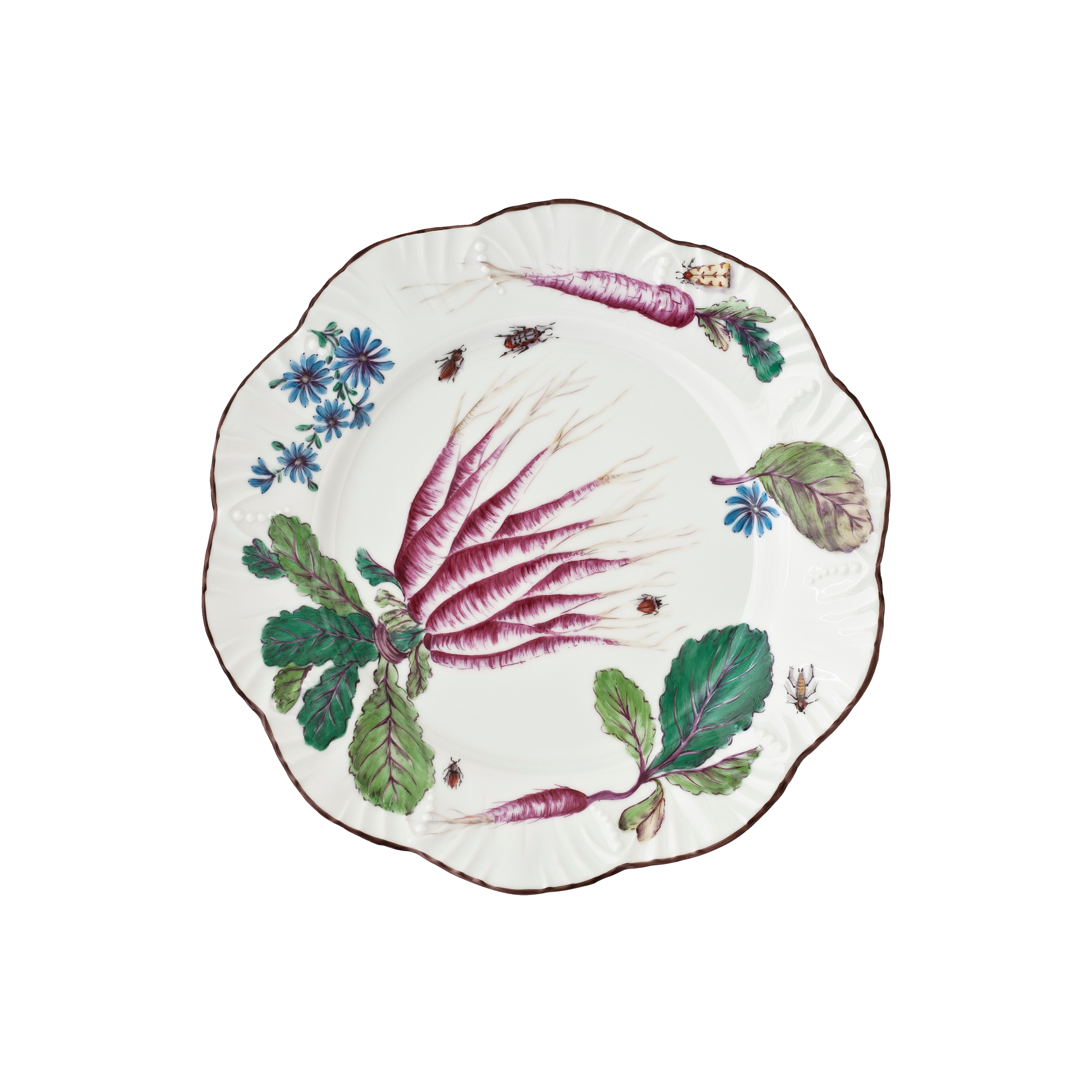 Feuillages - Dessert plate 06