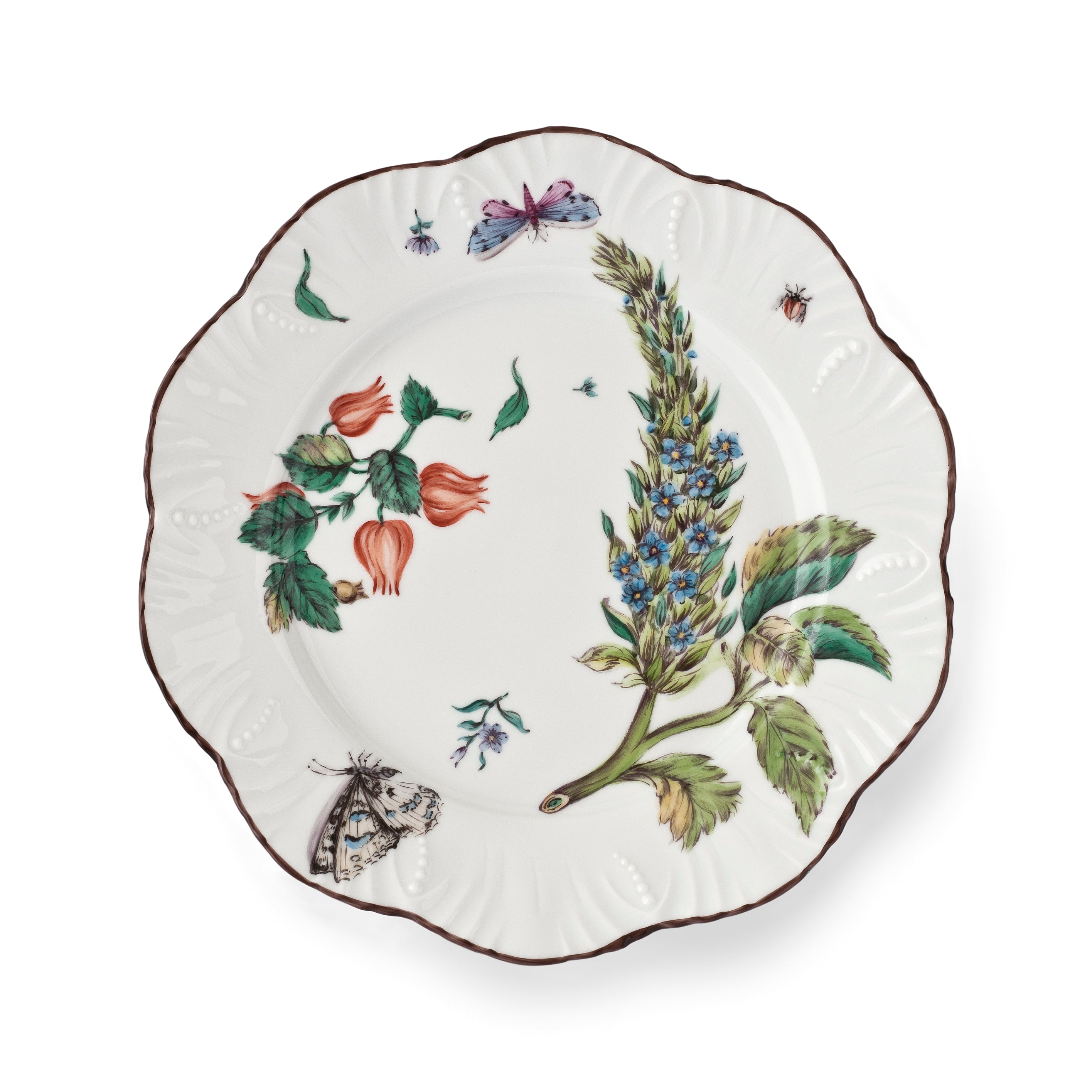 Feuillages - Assiette plate 02
