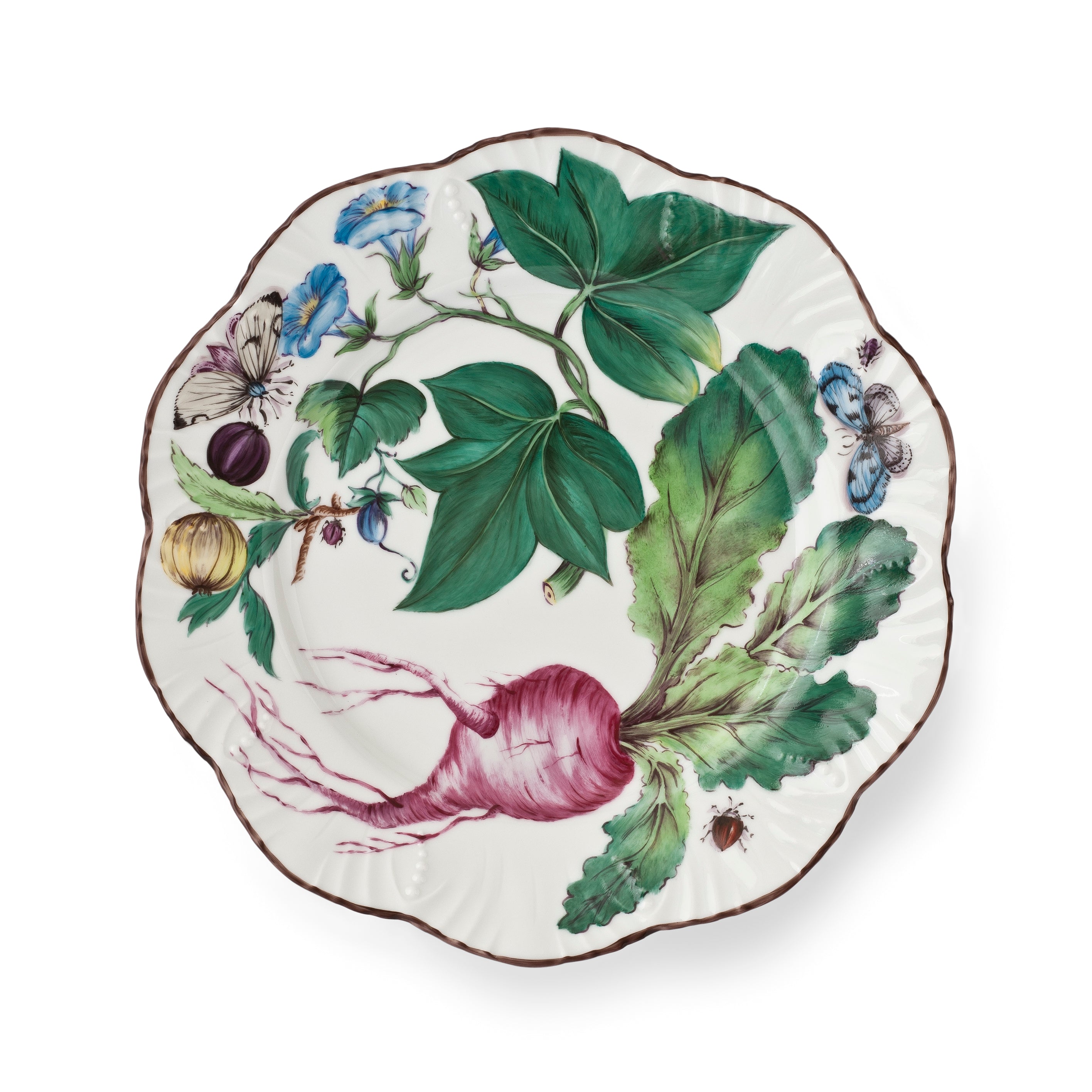 Feuillages - Assiette plate 04